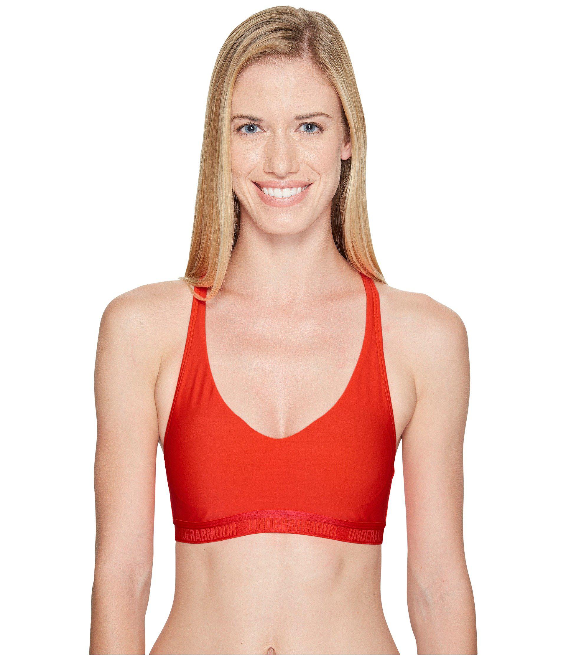 under armour low strappy bra