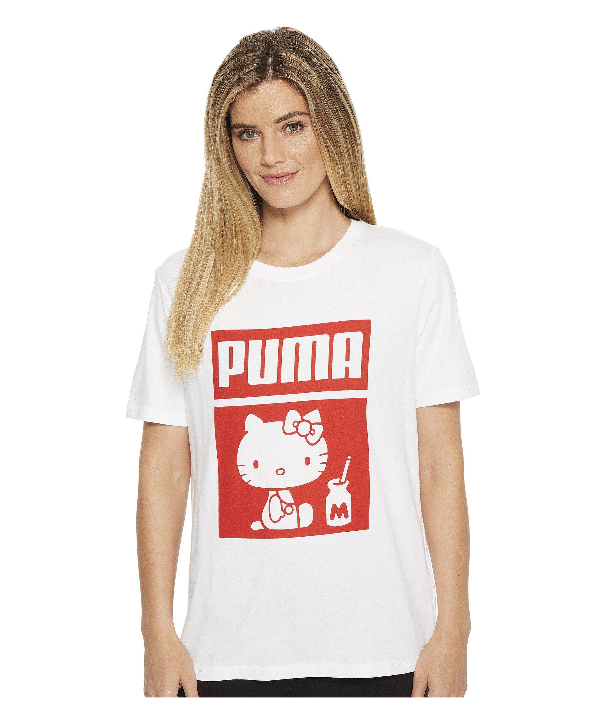 puma hello kitty t shirt