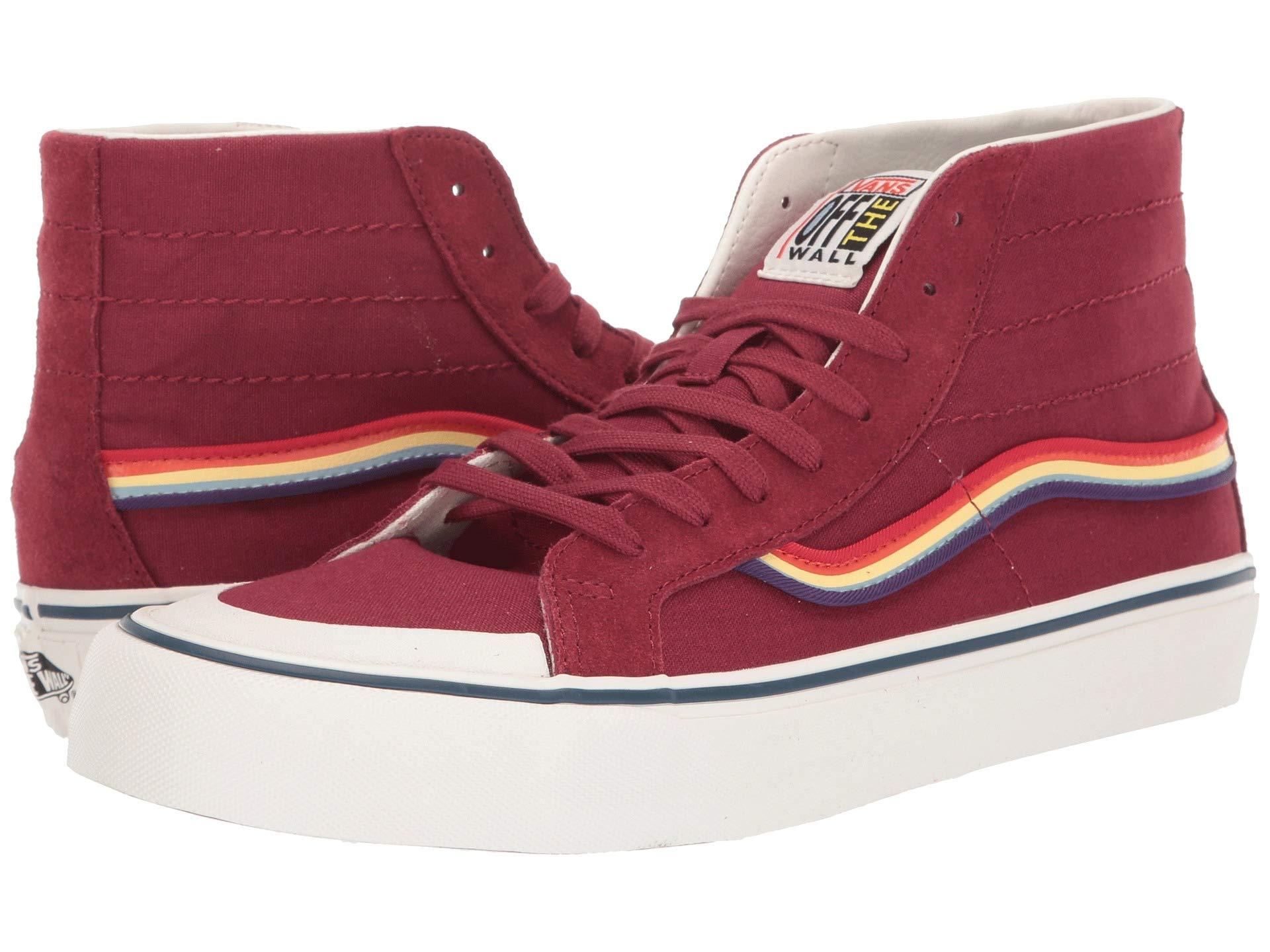 rad rainbow vans
