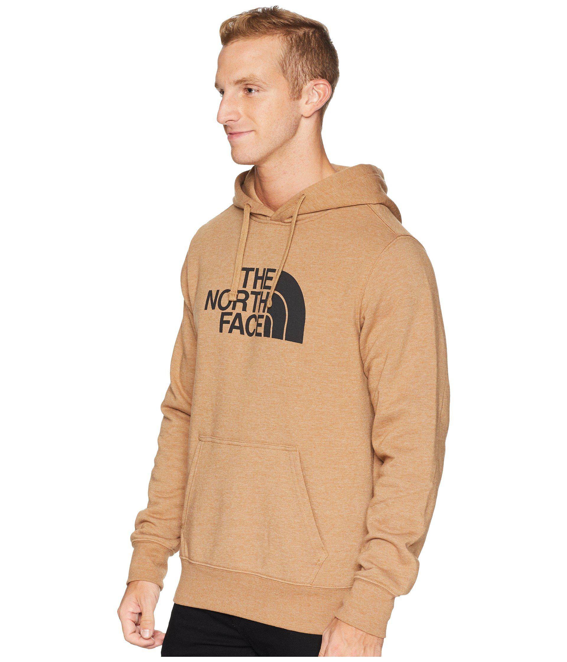 The North Face Cotton Half Dome Pullover Hoodie Sequoia Red Tnf White Men S Sweatshirt For Men Lyst