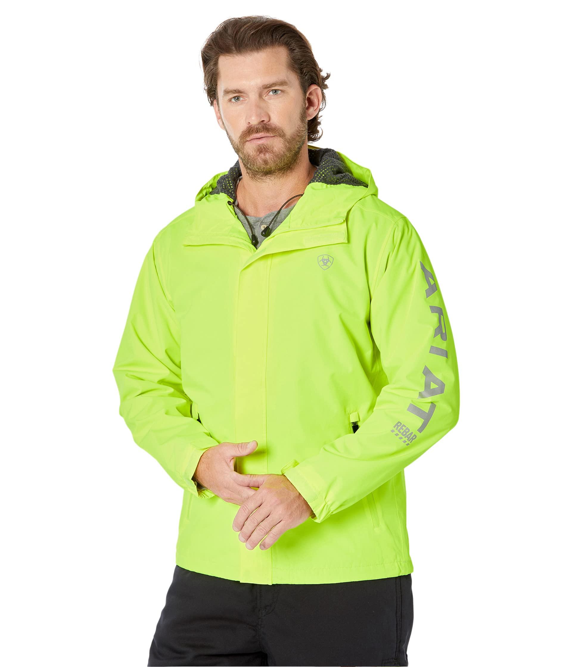 Ariat Rebar Stormshell Logo Waterproof Jacket in Green for Men Lyst