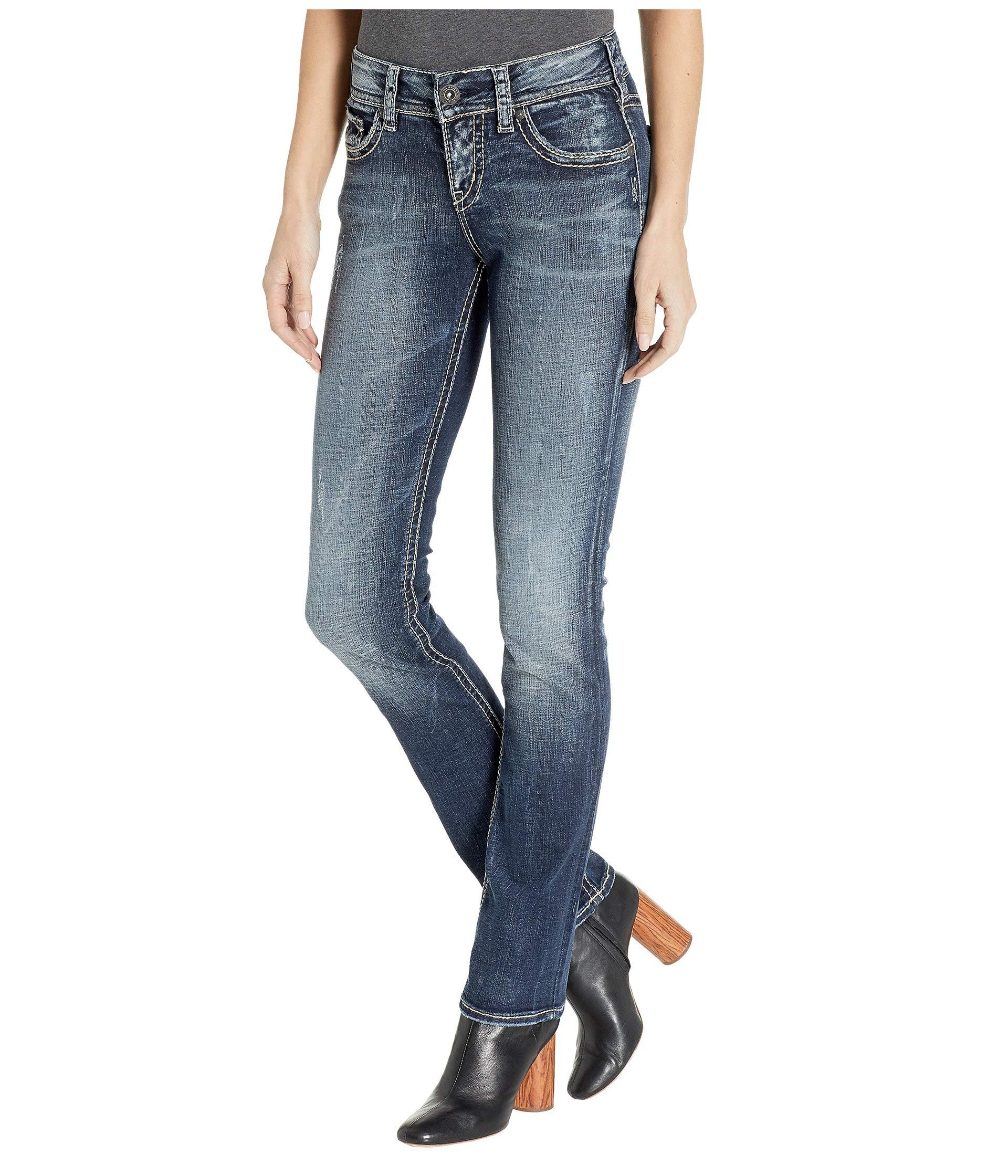 Silver Jeans Co. Denim Suki Mid-rise 