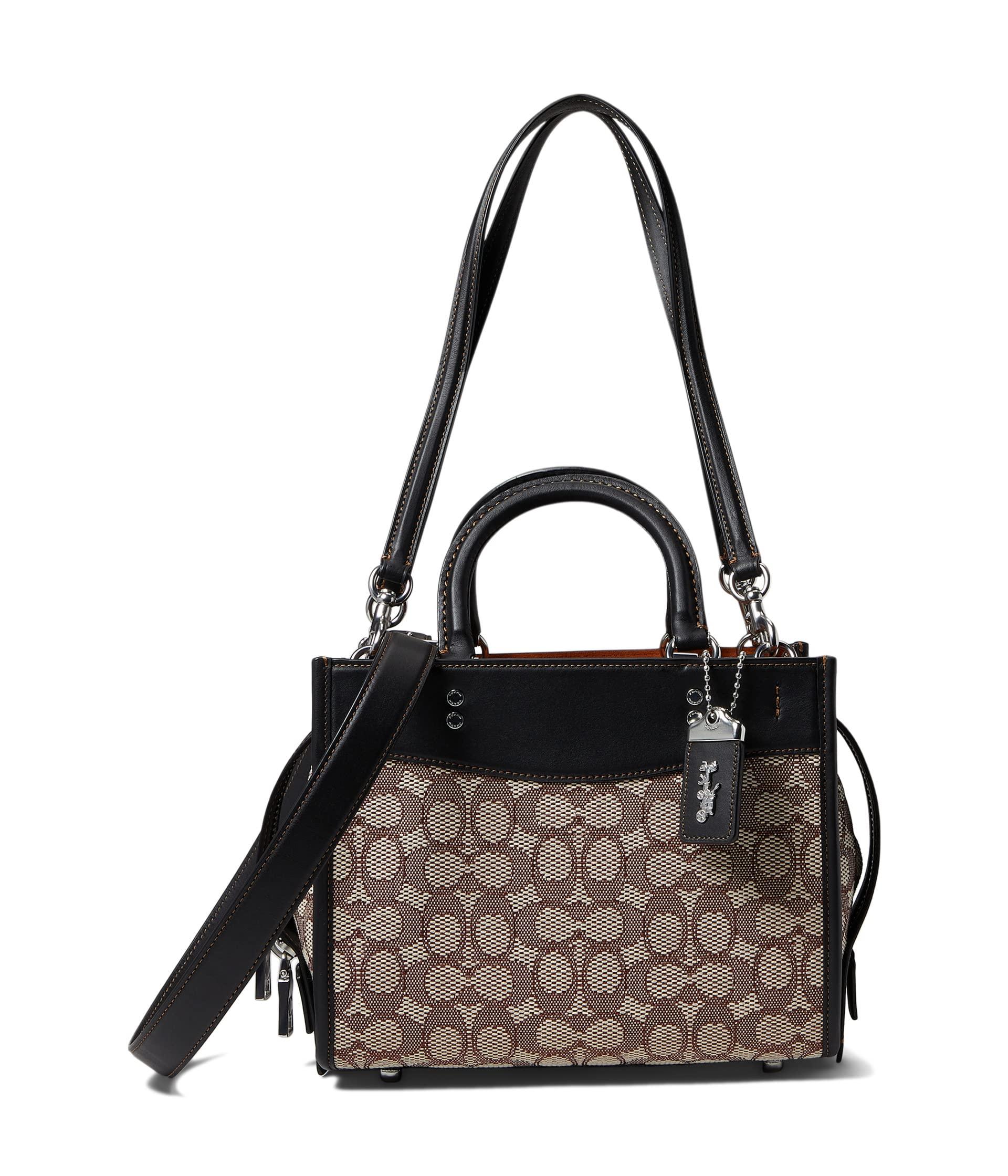 COACH Signature Textile Jacquard Rogue 25 in Black Lyst