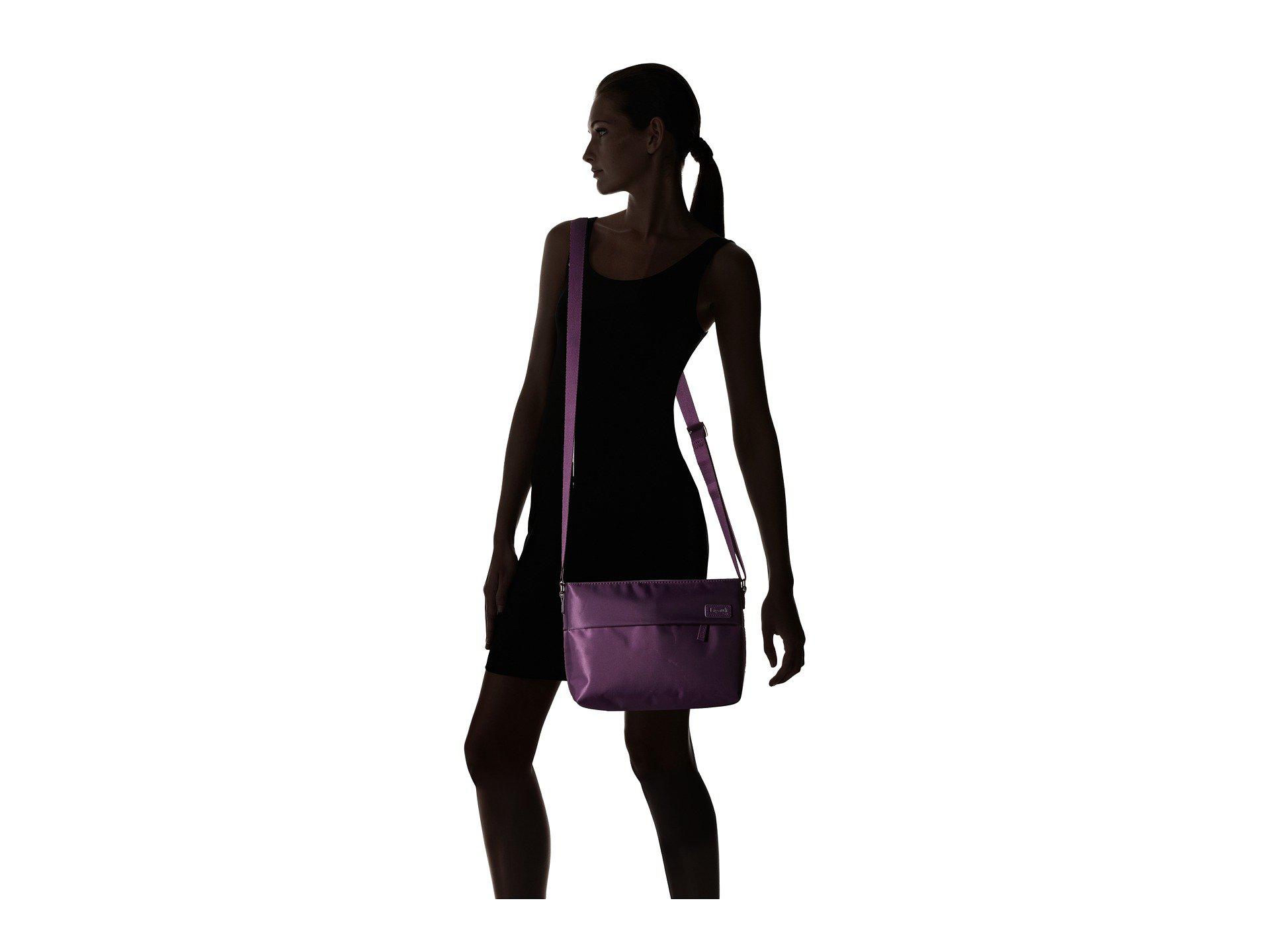 lipault city plume crossover bag