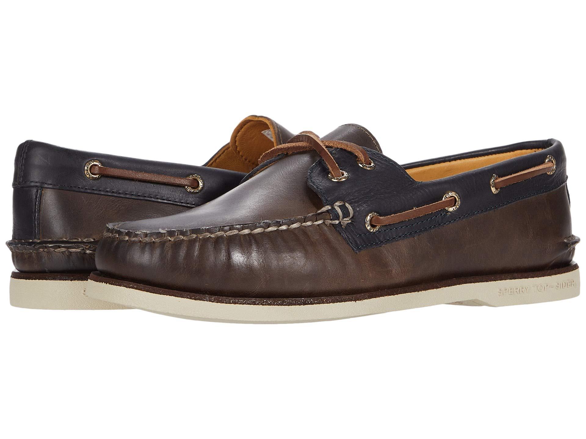 sperry gold cup blue
