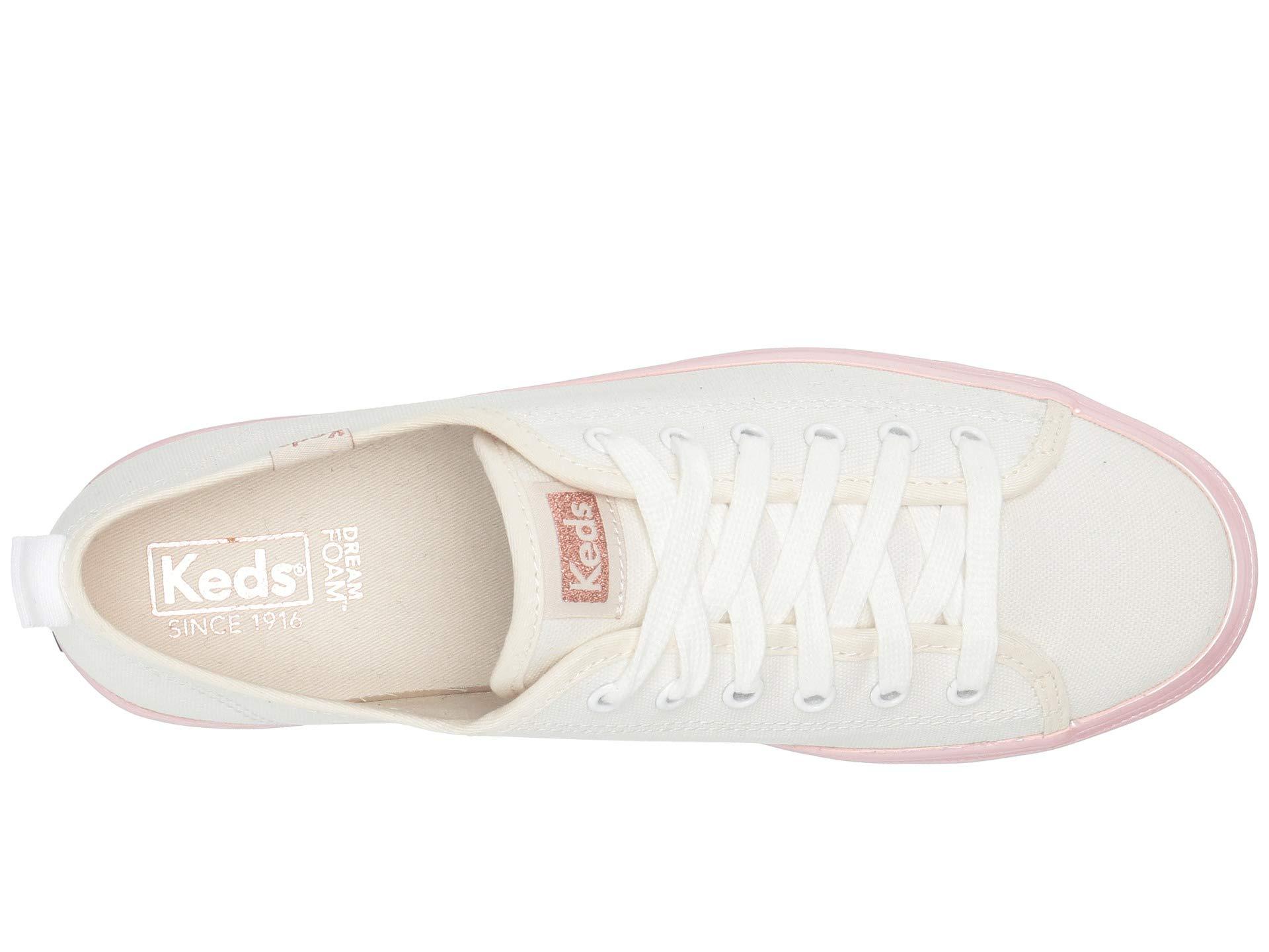 keds kickstart glitter foxing