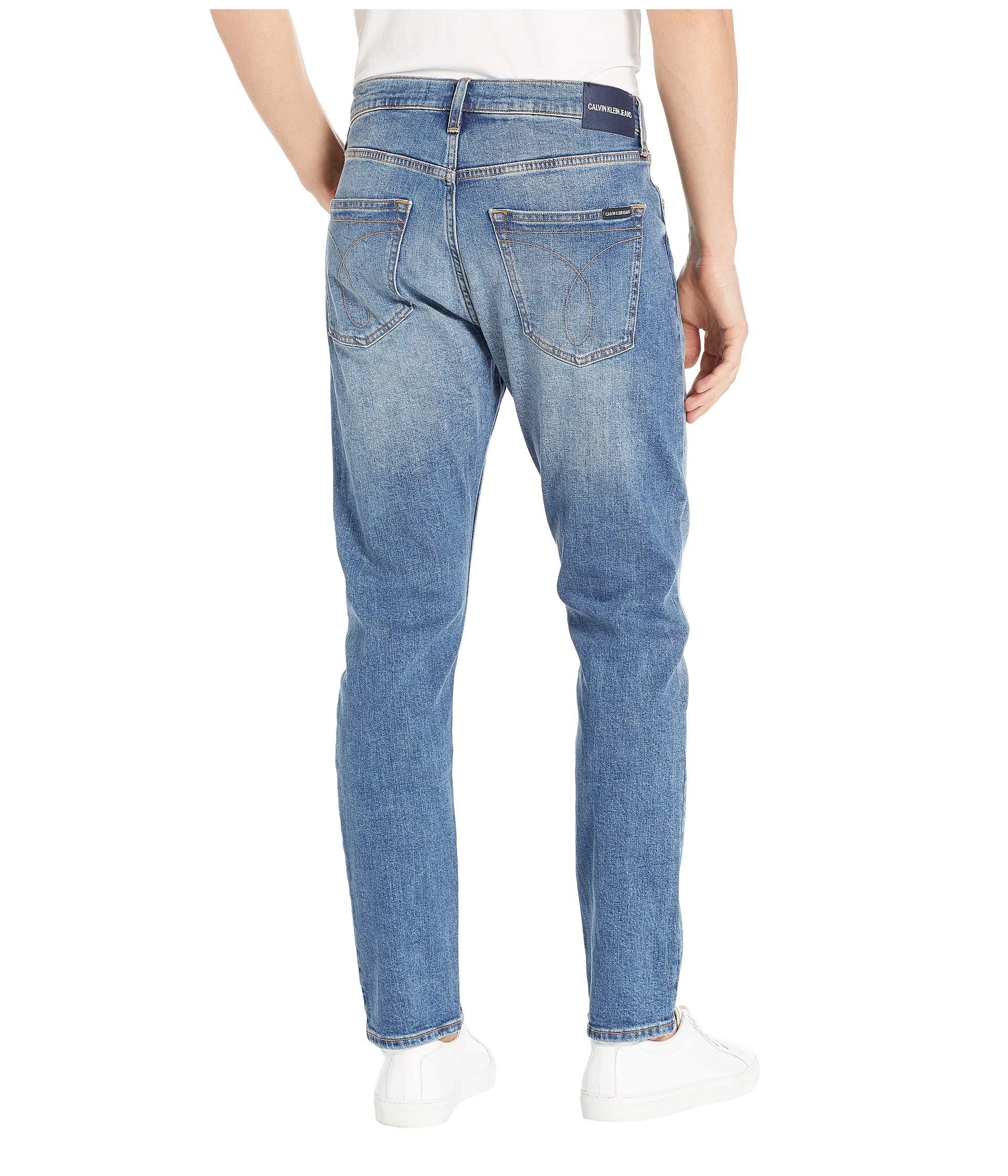 calvin klein athletic taper jeans