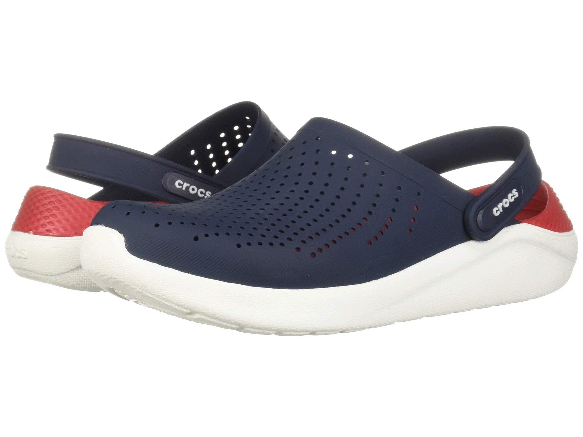 crocs literide clog blue