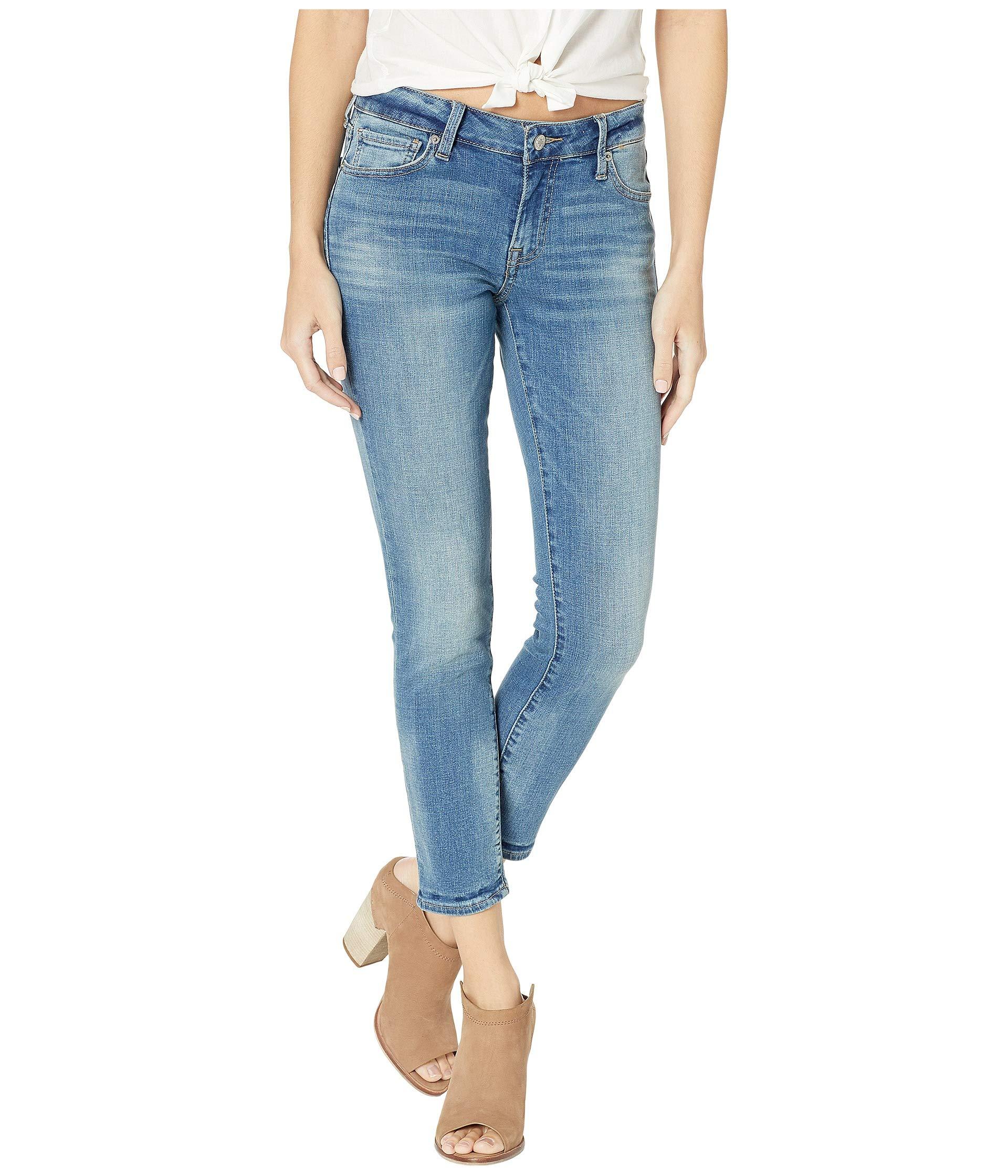 Lucky Brand Lolita Crop Jeans In Pinnacle in Blue | Lyst