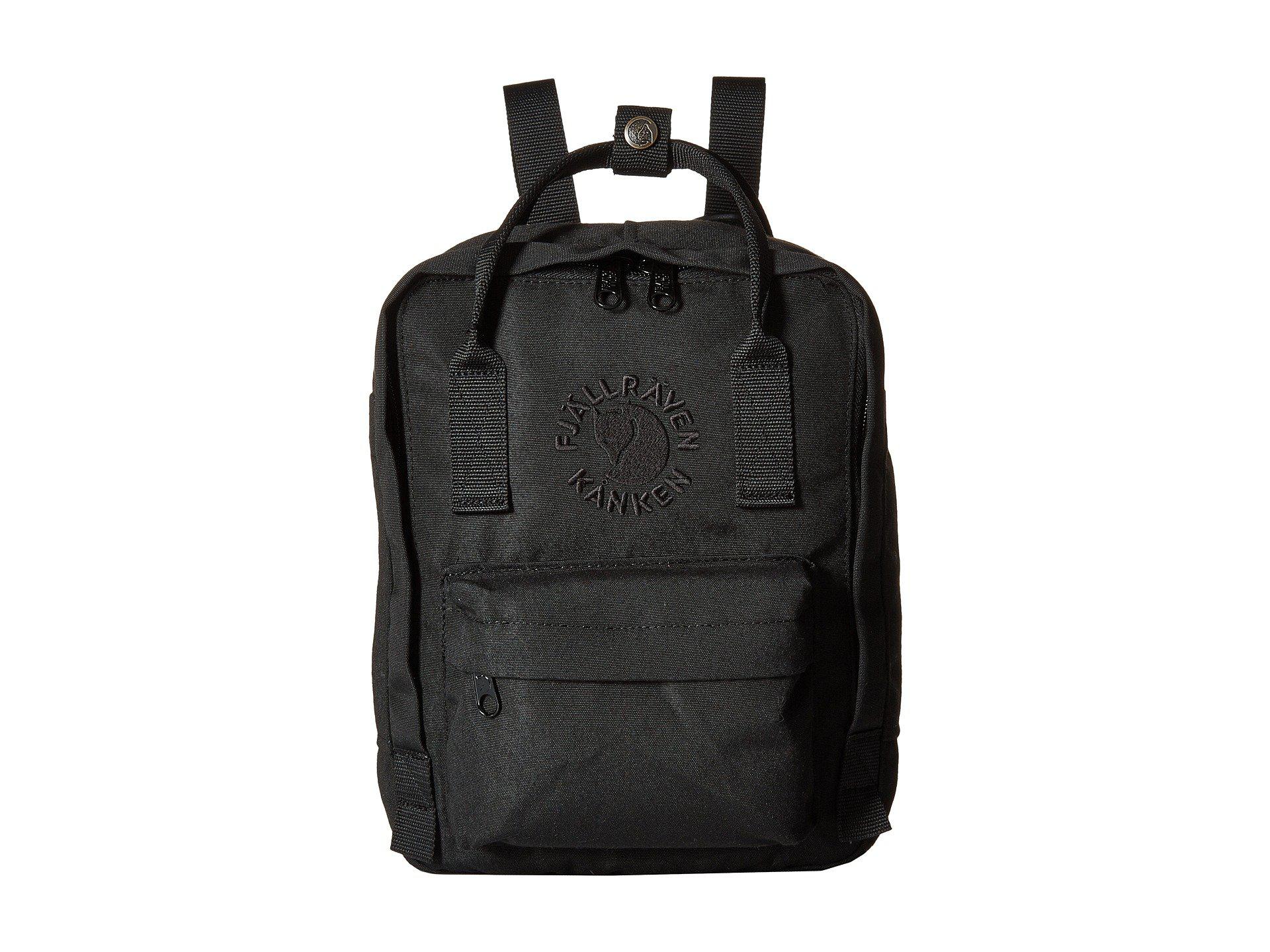 black fjallraven kanken mini