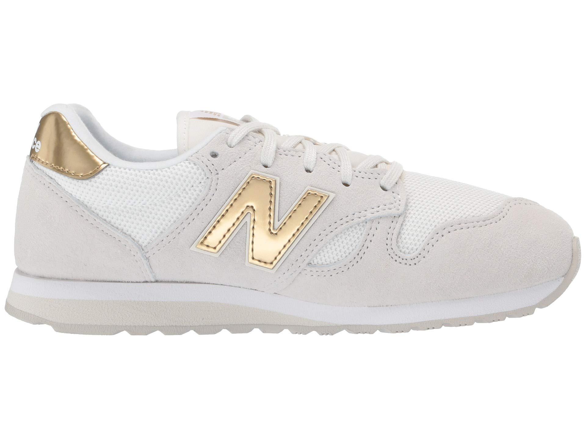 New Balance Suede 5201-usa (sea Salt/classic Gold) Women's Shoes in  Metallic | Lyst