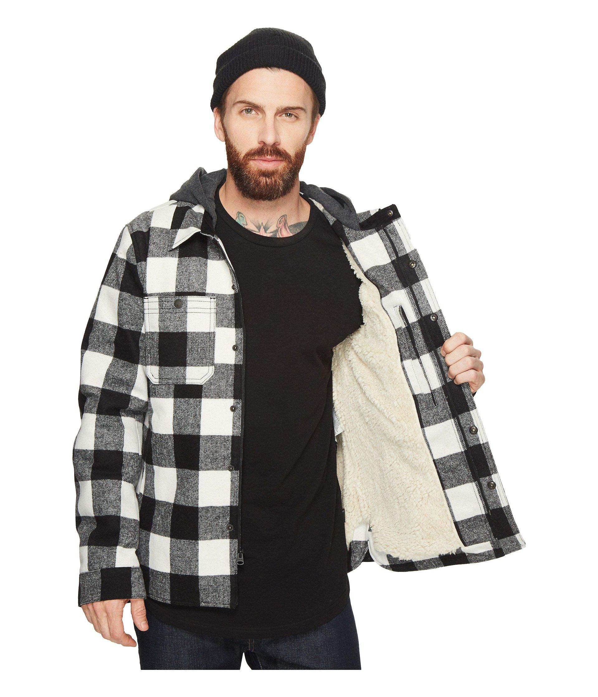 levi's men's coat with jersey hood