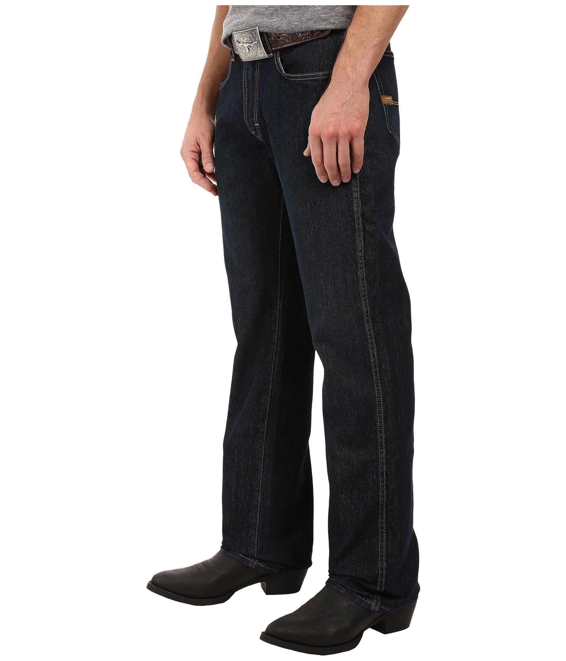 Ariat Denim Rebar M5 Slim Straight Leg Jeans In Blackstone in Blue for