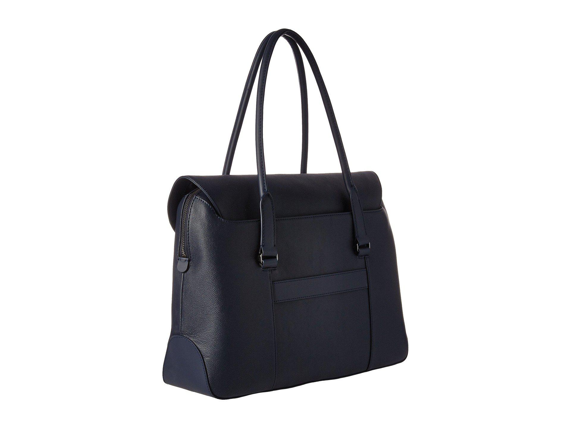 lipault plume elegance laptop tote bag