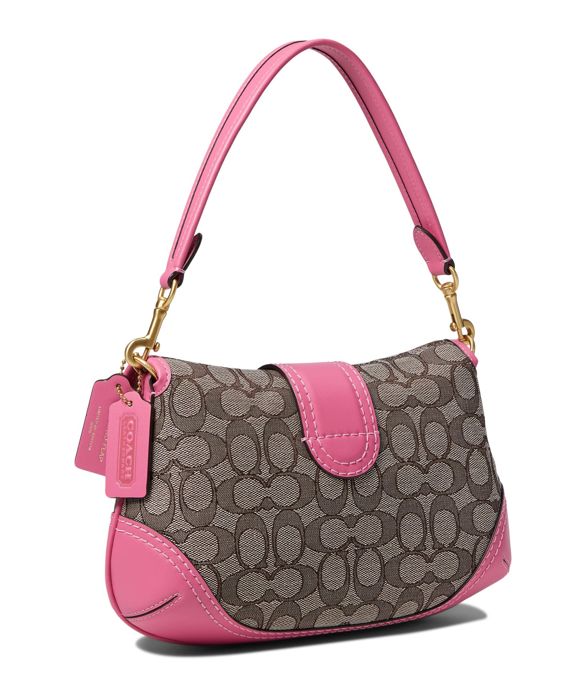 Coach Soho Signature Shoulder Bag Pink
