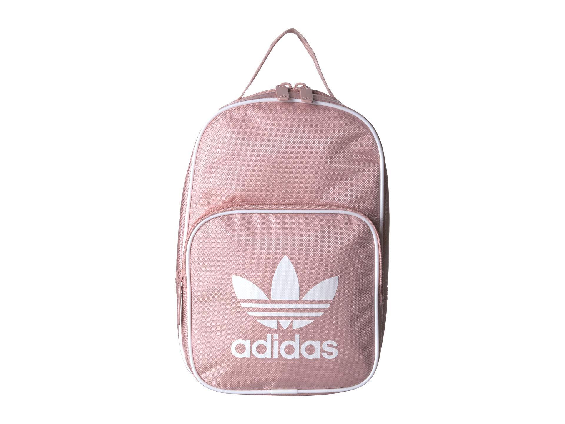 pink adidas lunch bag