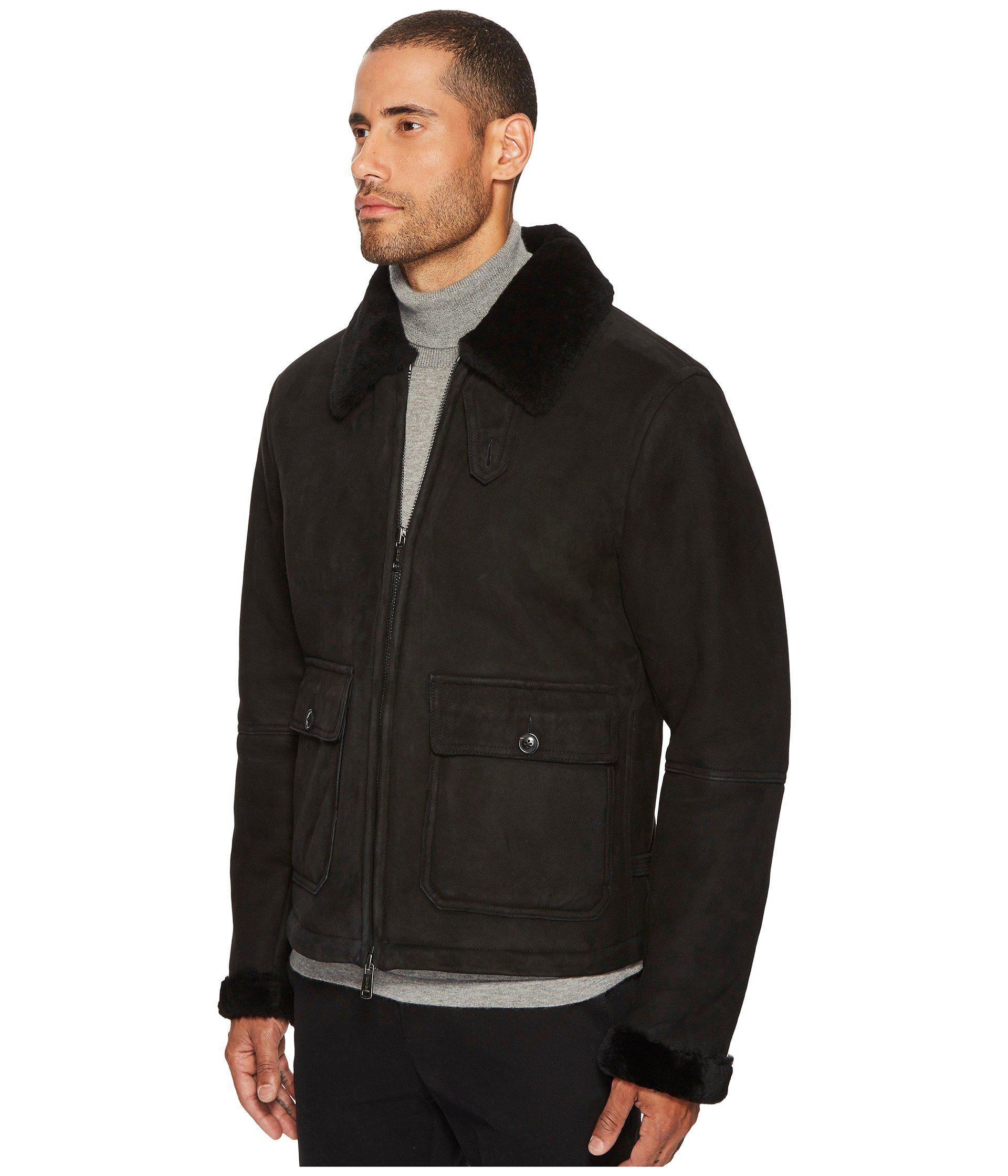 todd snyder shearling flight jacket
