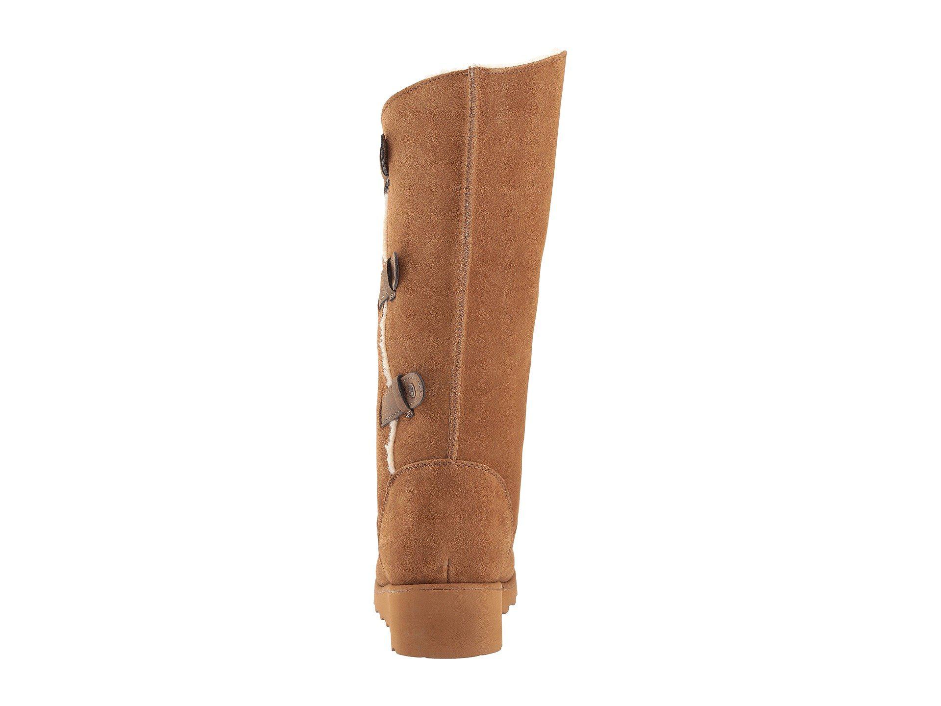 bearpaw women's hayden winter wedge boot