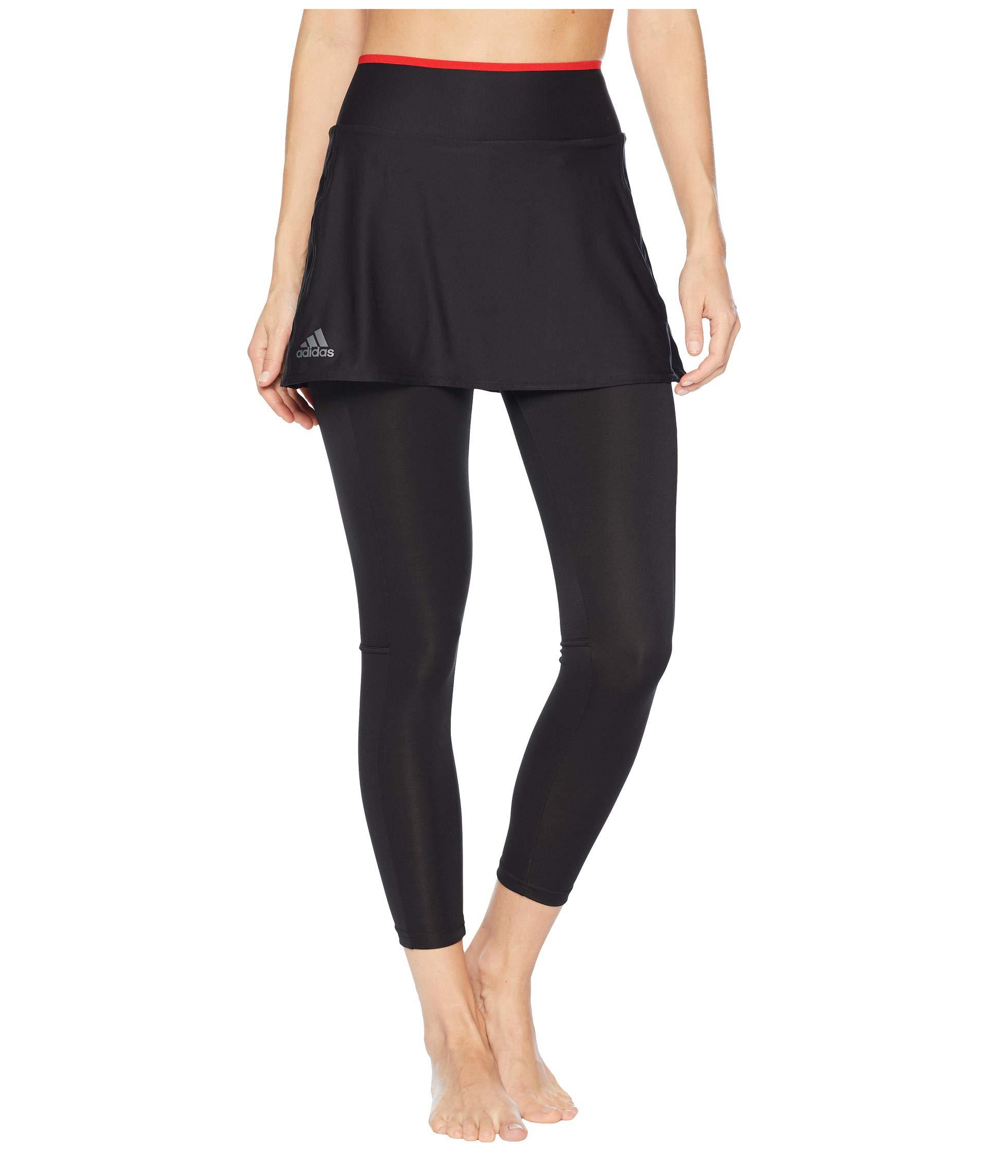 adidas Synthetic Barricade Skirt Leggings (black) Women�s