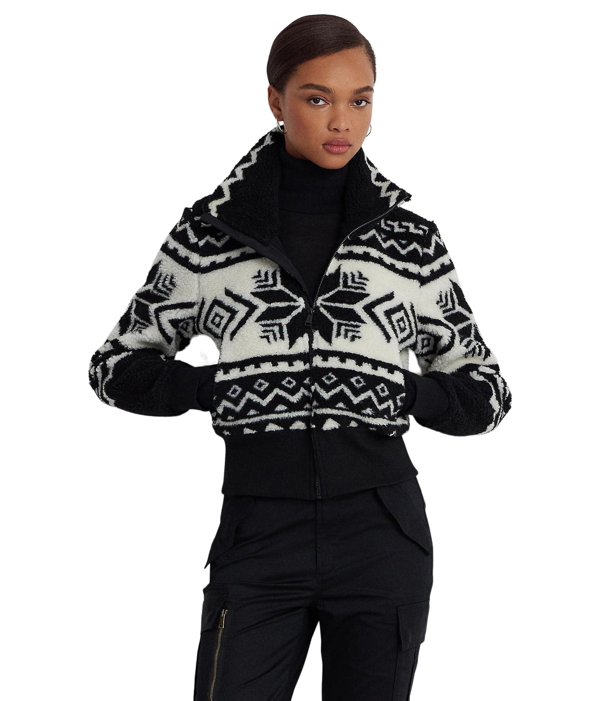 Polo ralph lauren store fleece mockneck jacket