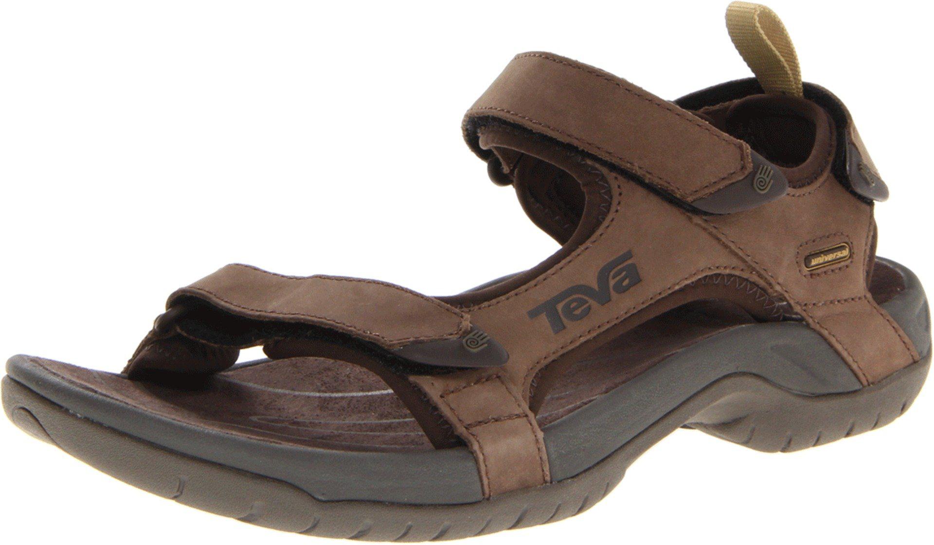 Teva Tanza Leather in Brown for Men | Lyst