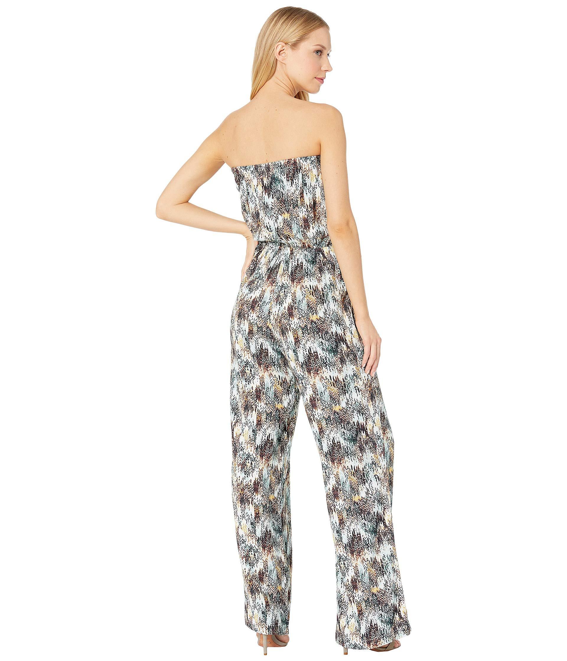 bcbg strapless jumpsuit