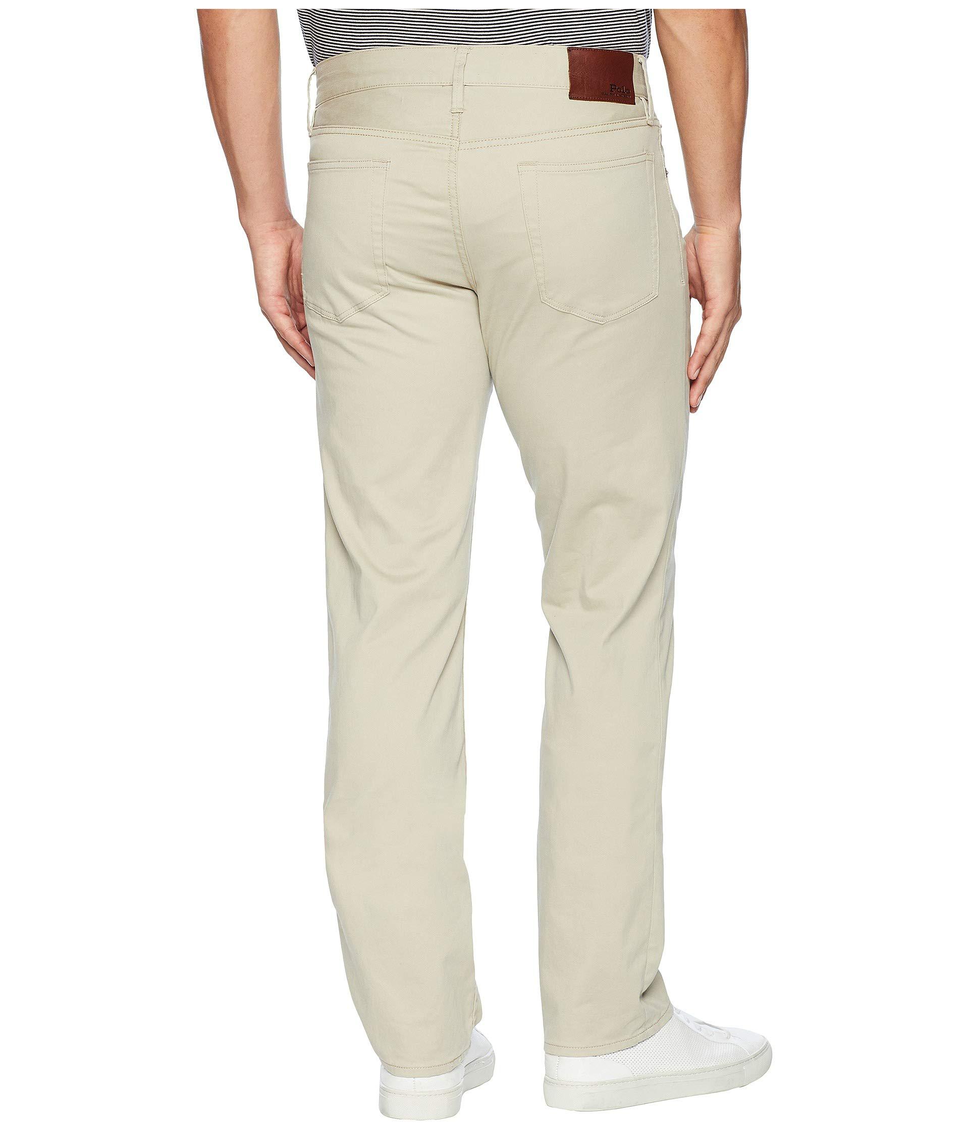 Polo Ralph Lauren Cotton Stretch Sateen Prospect Pants (perfect Grey ...