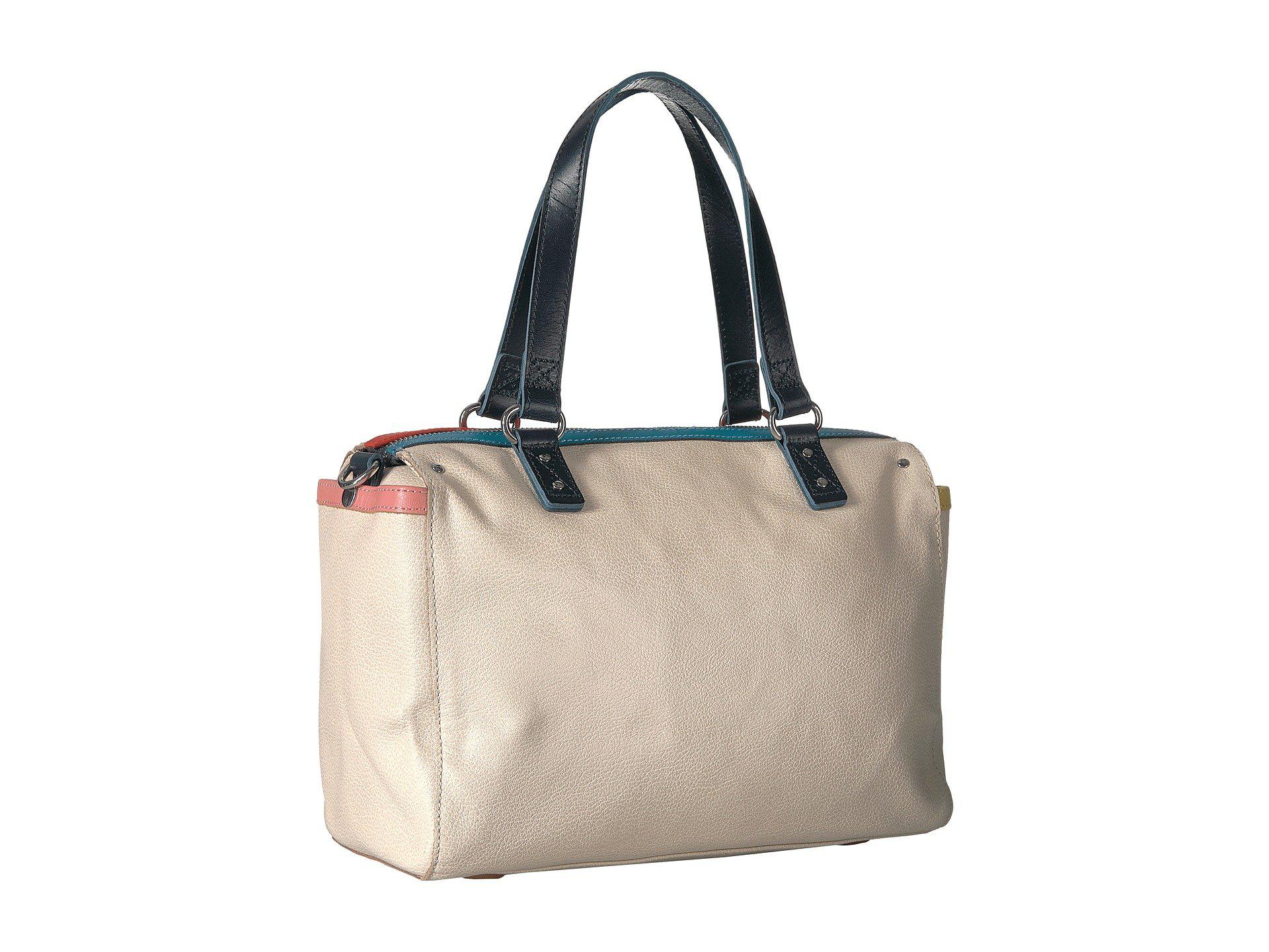 orla kiely small zip messenger bag