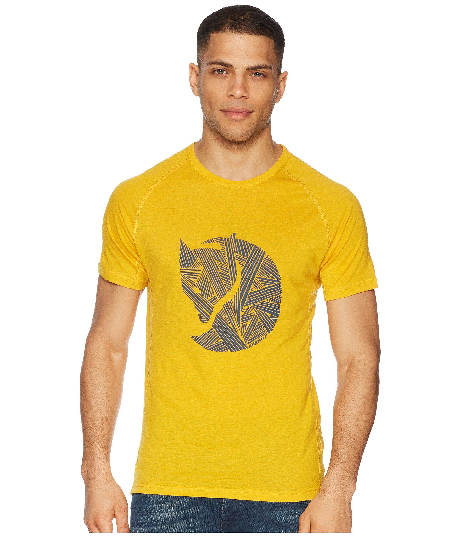 FJ/ÄLLR/ÄVEN Mens Abisko Trail Print T-Shirt
