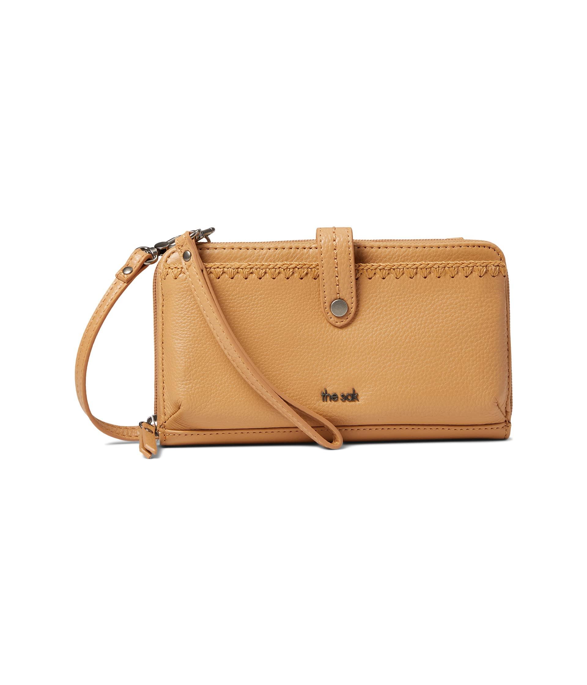 The Sak Leather Iris Large Smartphone Crossbody in Tan (Natural) Lyst