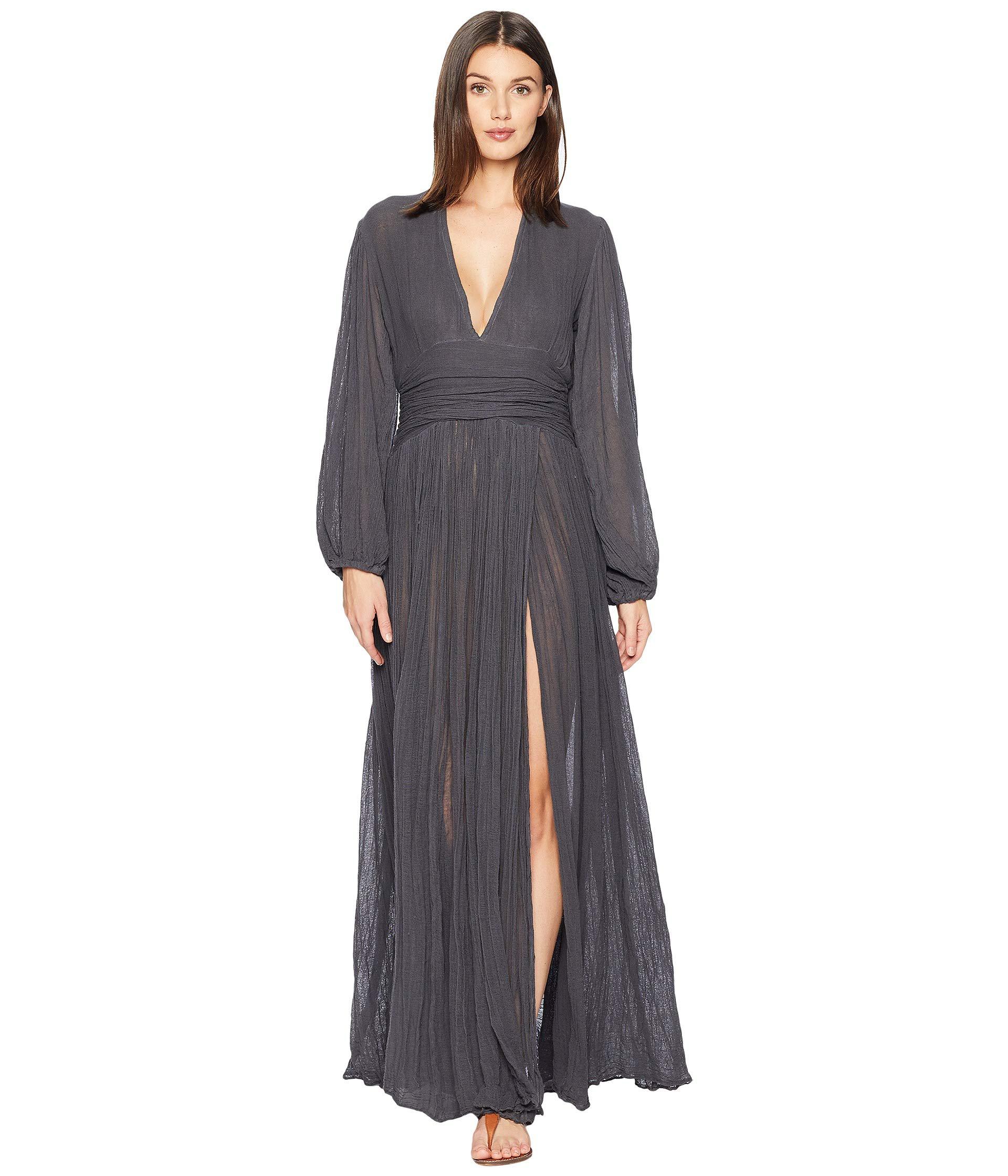 lapis maxi skirt