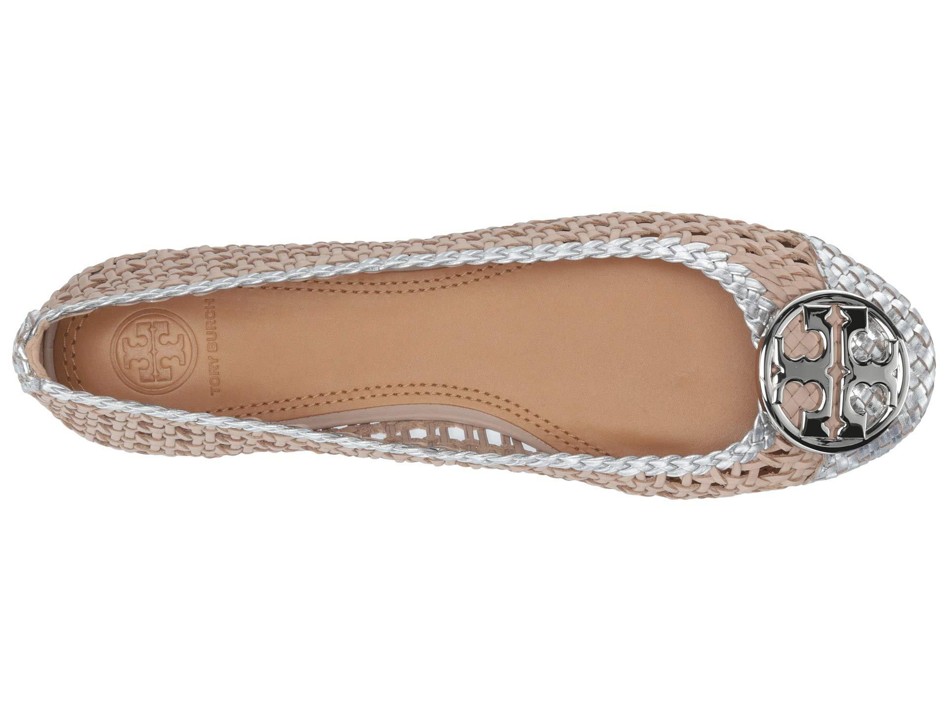 woven ballerinas