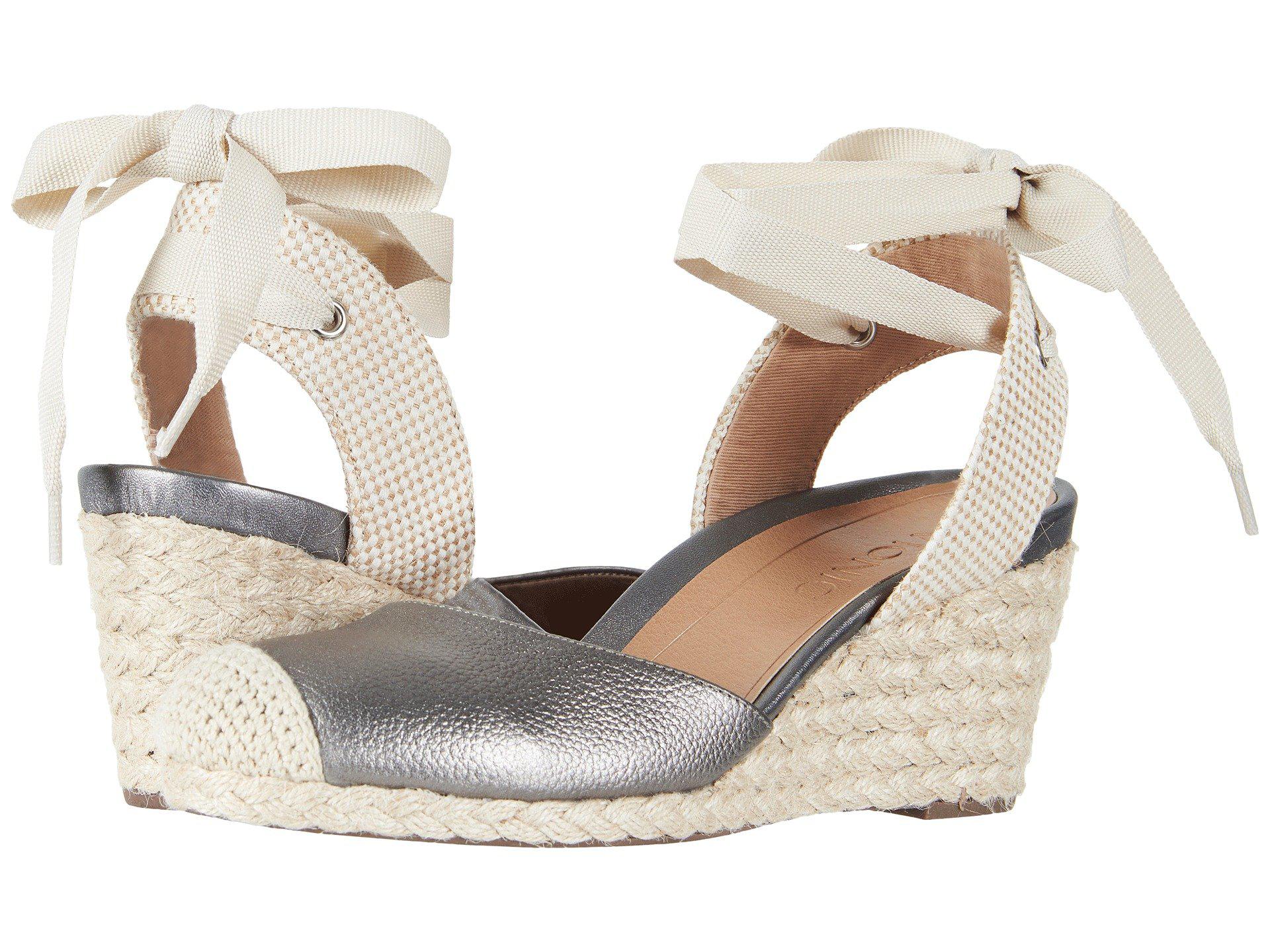 pewter wedge heels