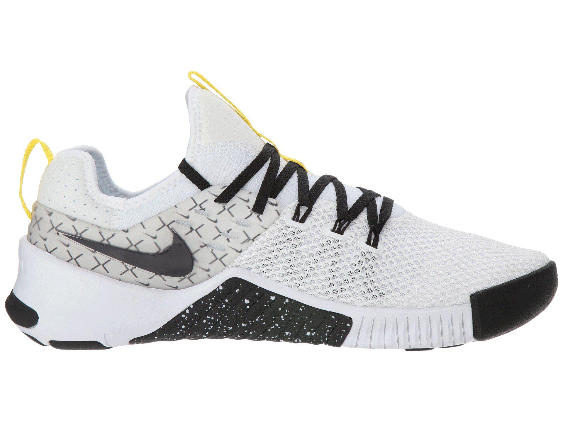 Nike Metcon Free Jdq (white/black/dynamic Yellow) Cross Training Shoes for  Men | Lyst