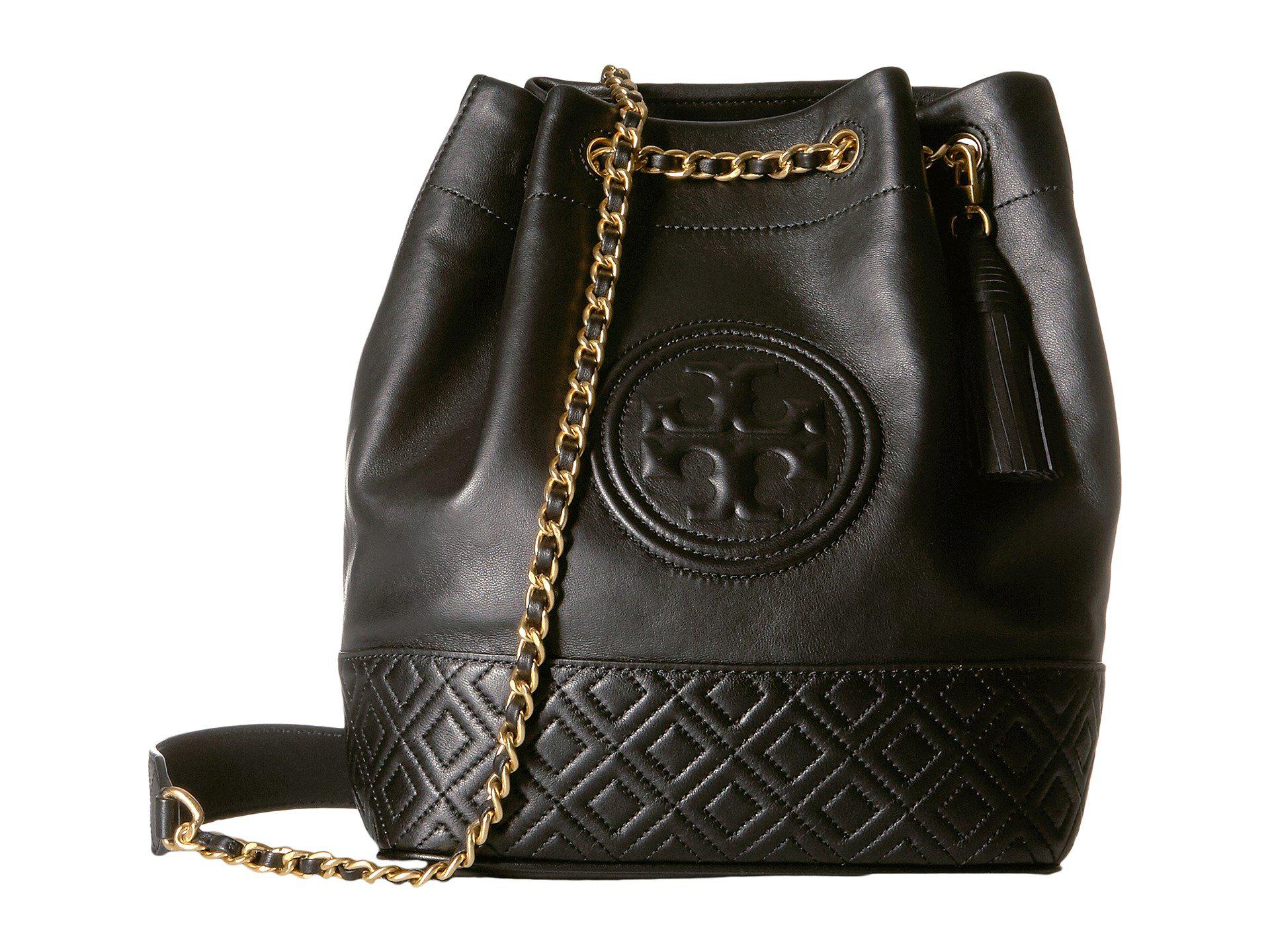 bucket tory burch purse