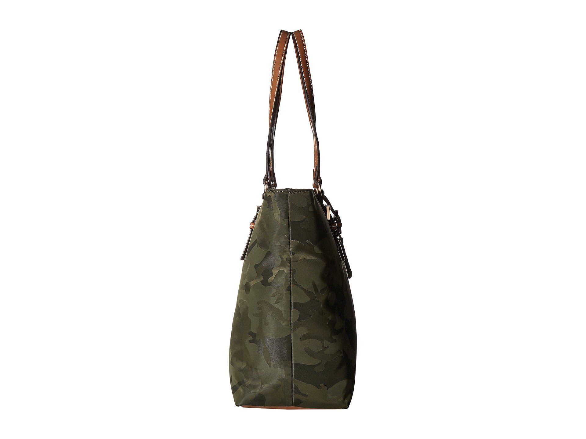 tommy hilfiger julia camo tote