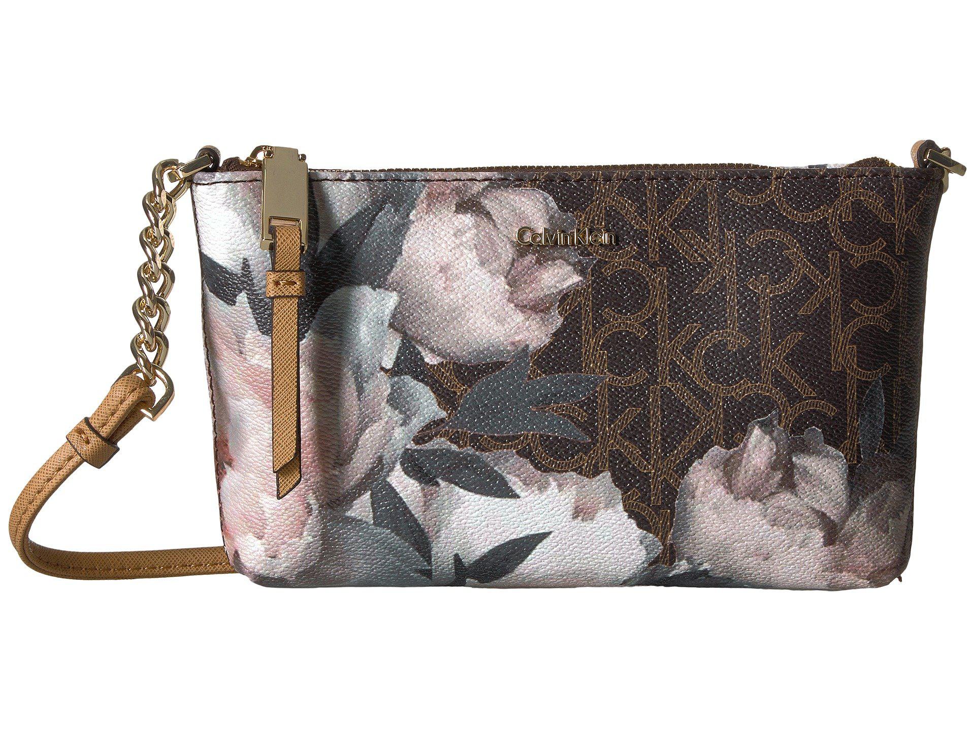 calvin klein hayden monogram crossbody