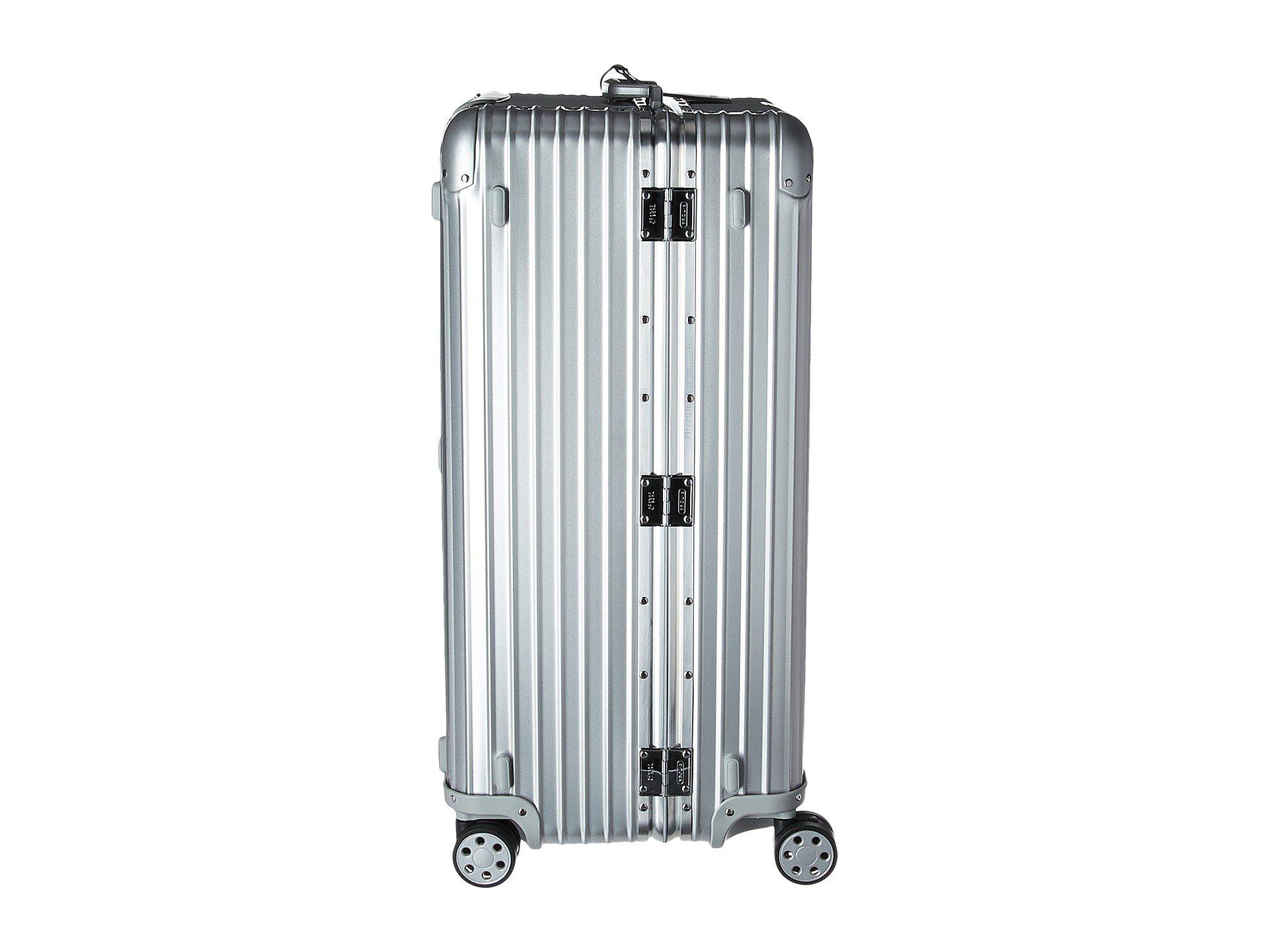 RIMOWA Topas Titanium Multiwheel Electronic Tag Luggage - 67l