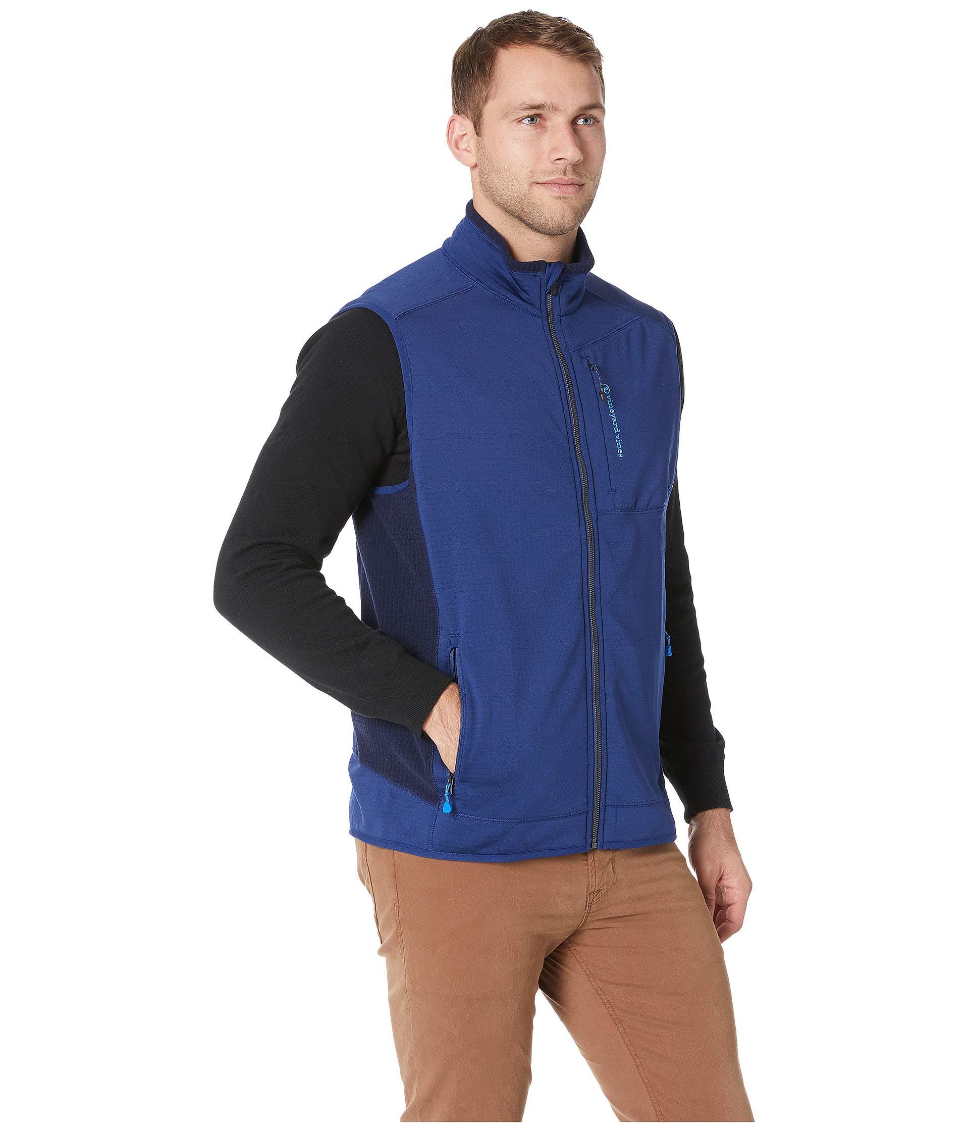 vineyard vines fleece jacket