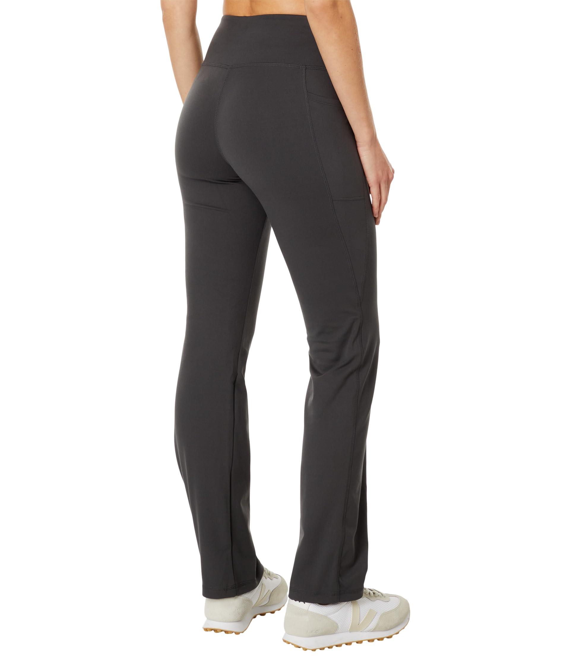 Jockey Premium Side Pocket Yoga Pants With Wicking in Black | Lyst