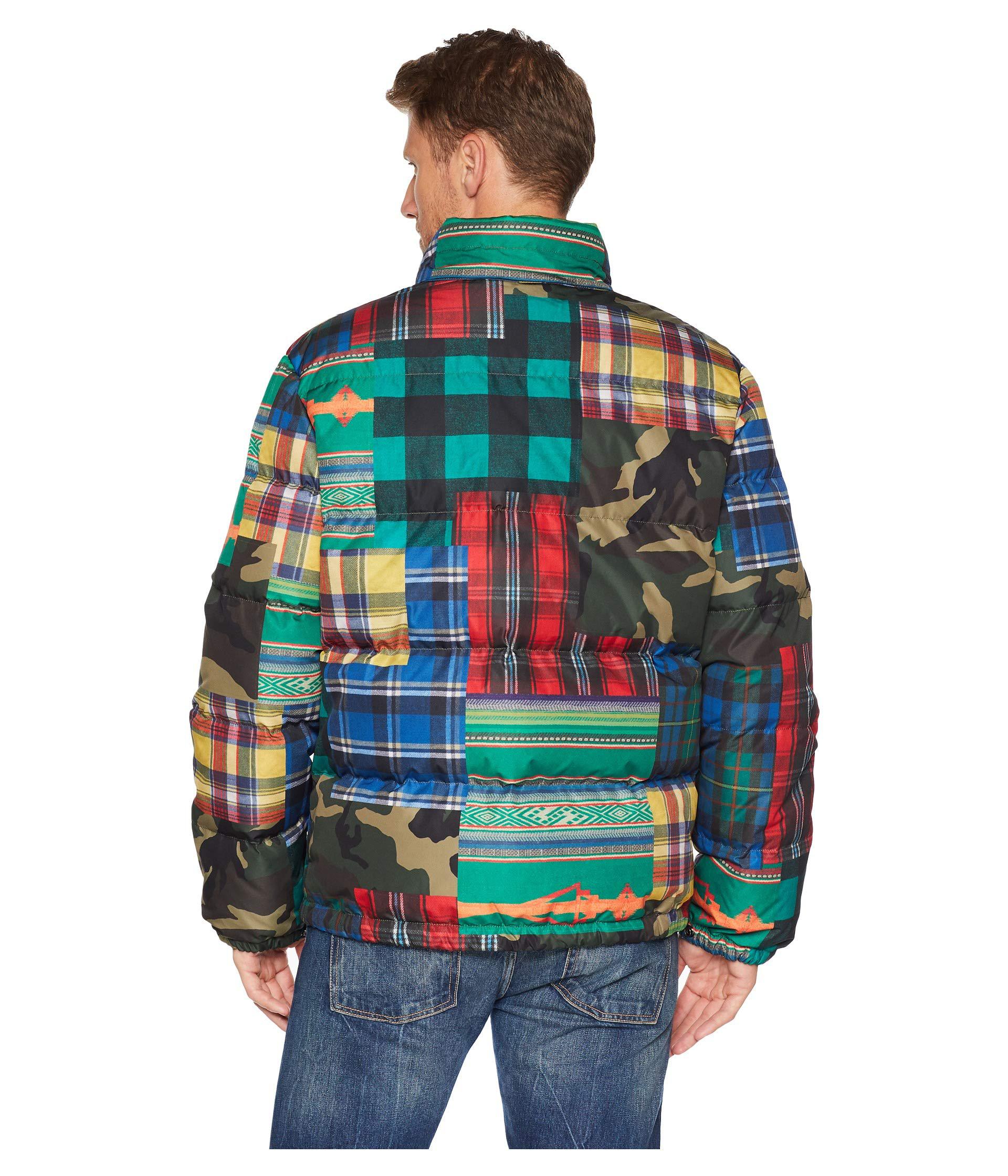 polo patchwork jacket