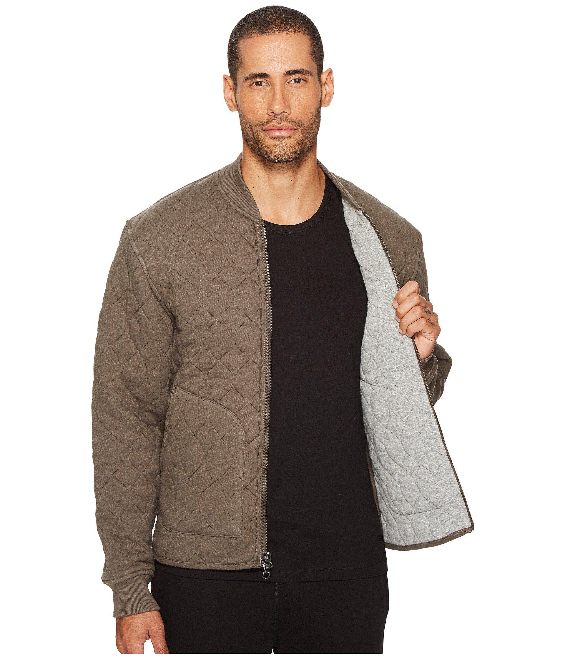 todd snyder quilted bomber