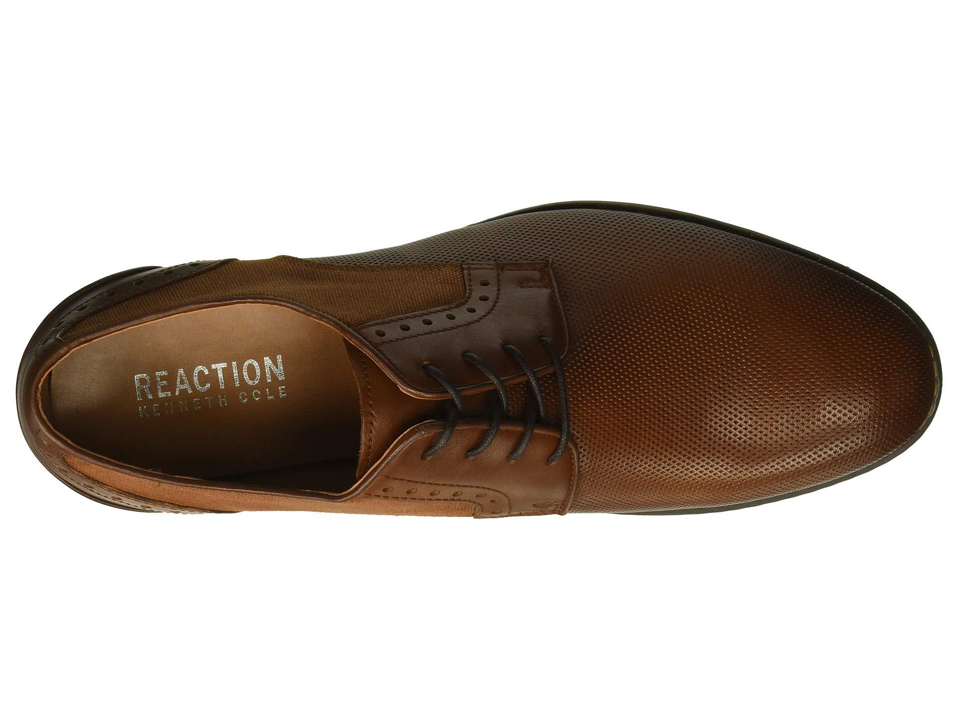 kenneth cole reaction men's weiser perforated derby shoes