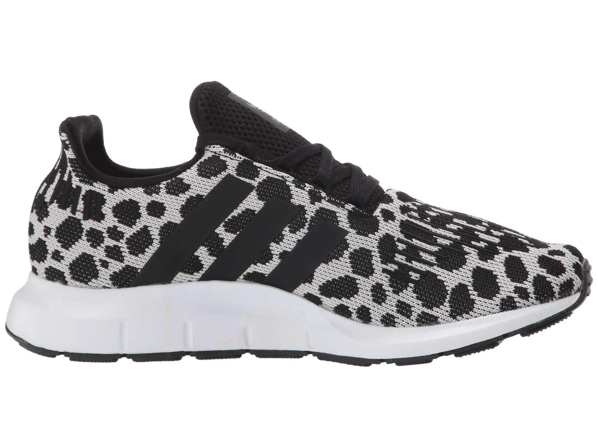 adidas swift run women's raw black and white