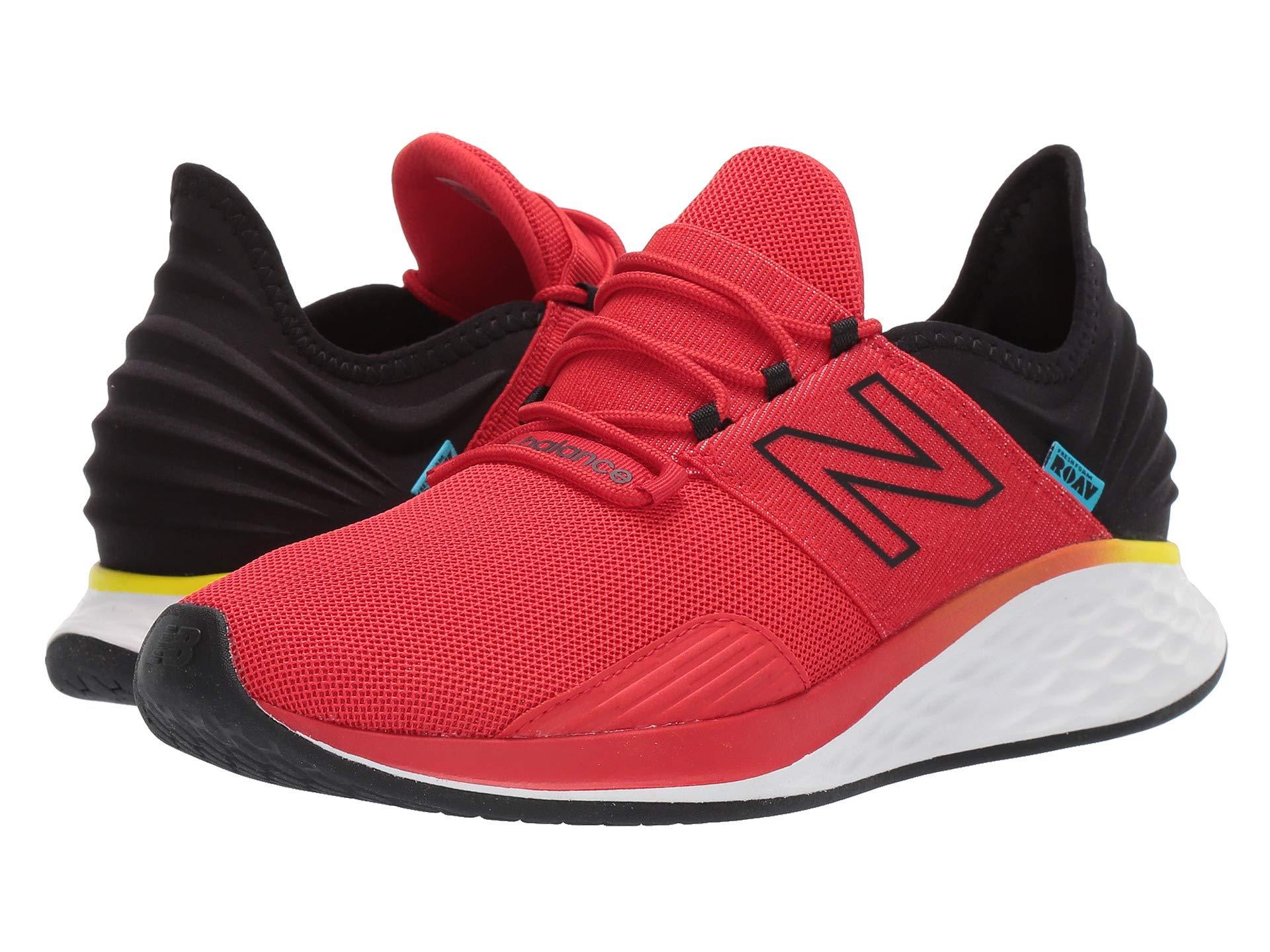 New Balance Synthetic Fresh Foam Roav Boundaries in Red for Men - Lyst