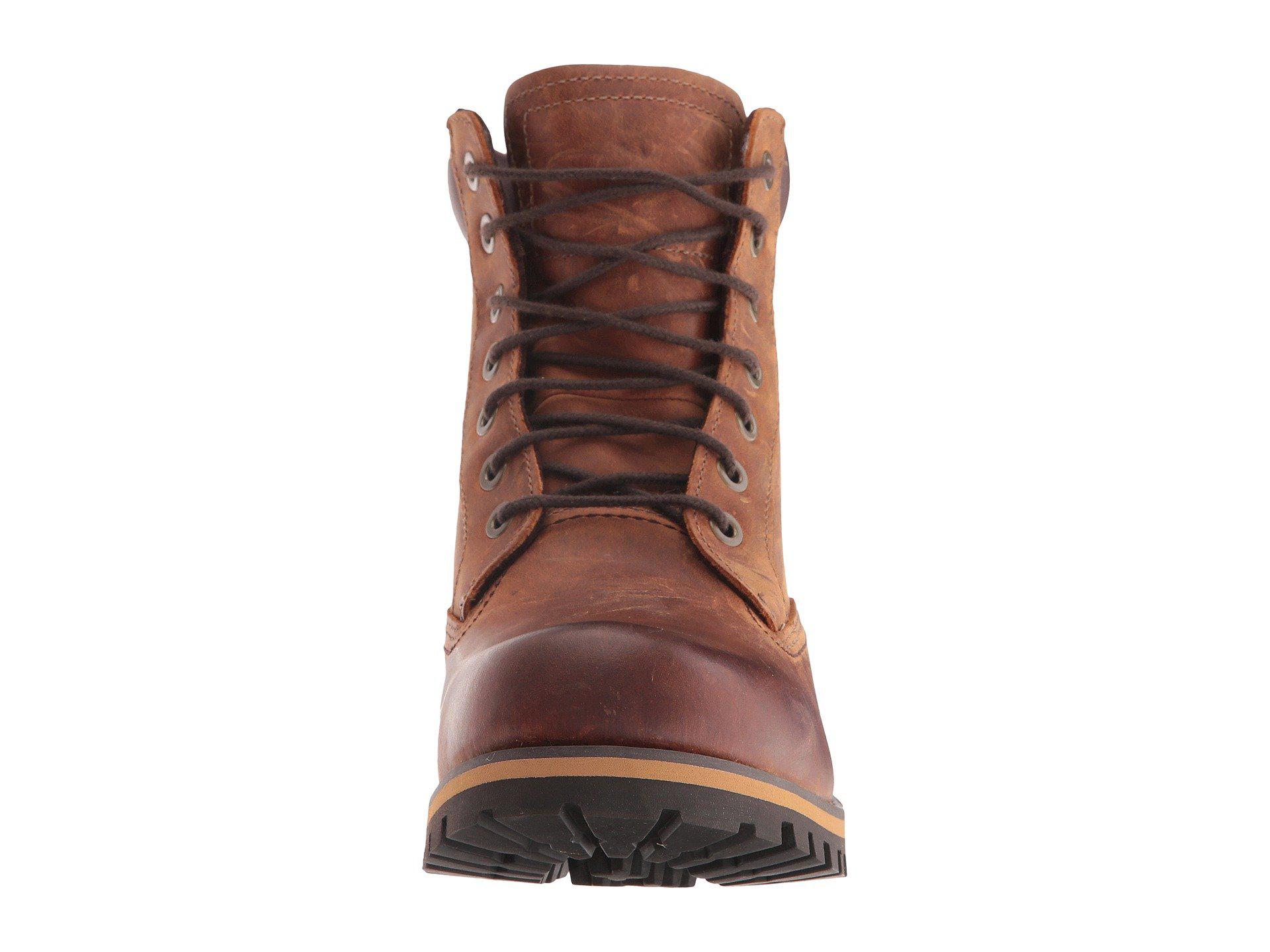 Timberland Leather Earthkeepers(r) Rugged 6 Boot (md Brown Full Grain) Men's  Lace-up Boots for Men - Lyst