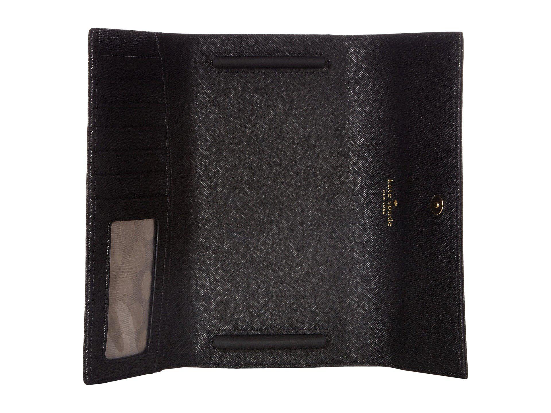 Kate Spade Leather Wallet Phone Case For Iphone® 7 in Black Lyst