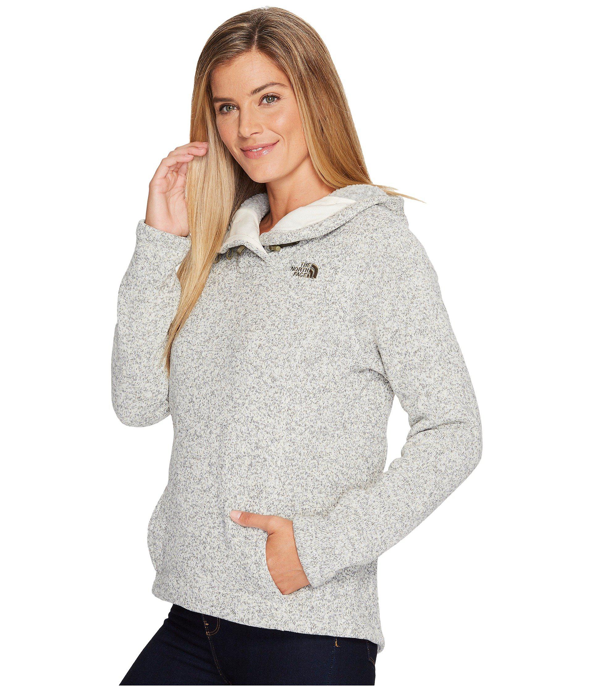 north face women's crescent hooded pullover