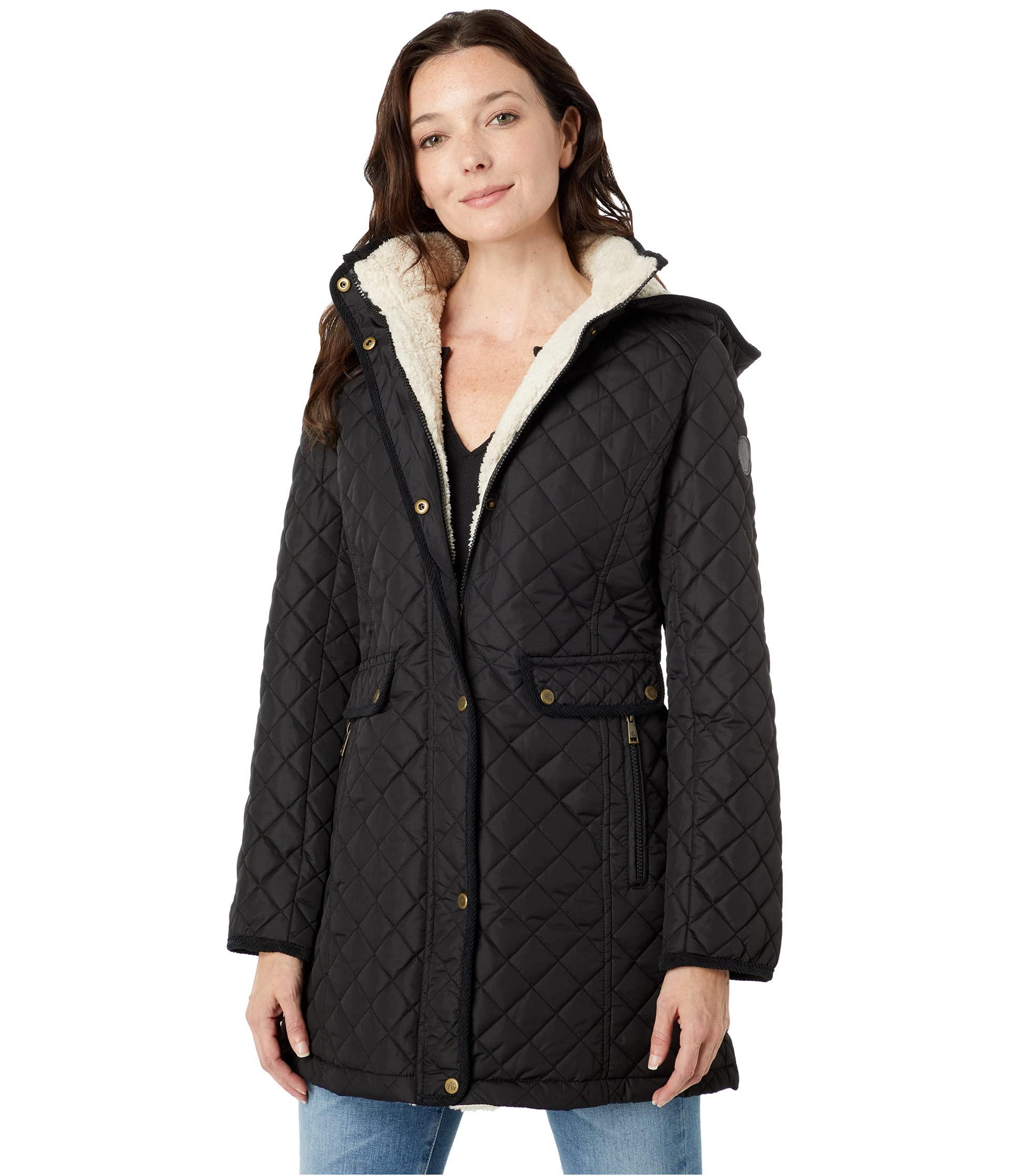 ralph lauren hooded quilted jacket