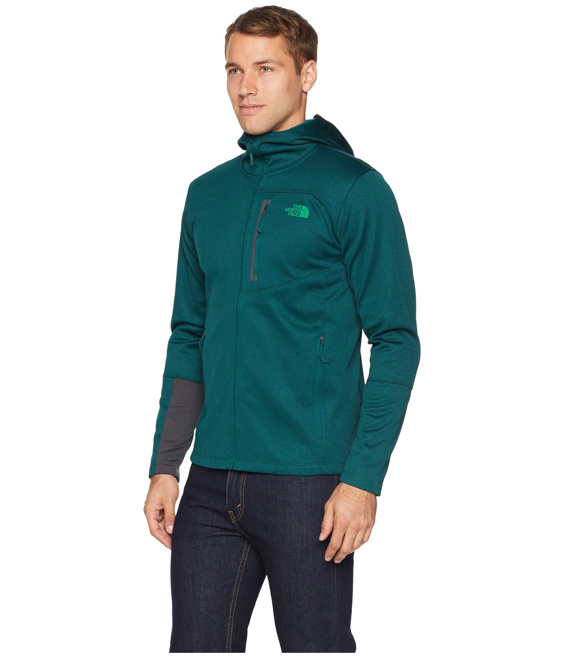 The North Face Fleece Canyonlands Hoodie (fig Heather) Men's Sweatshirt in Green for Men - Lyst